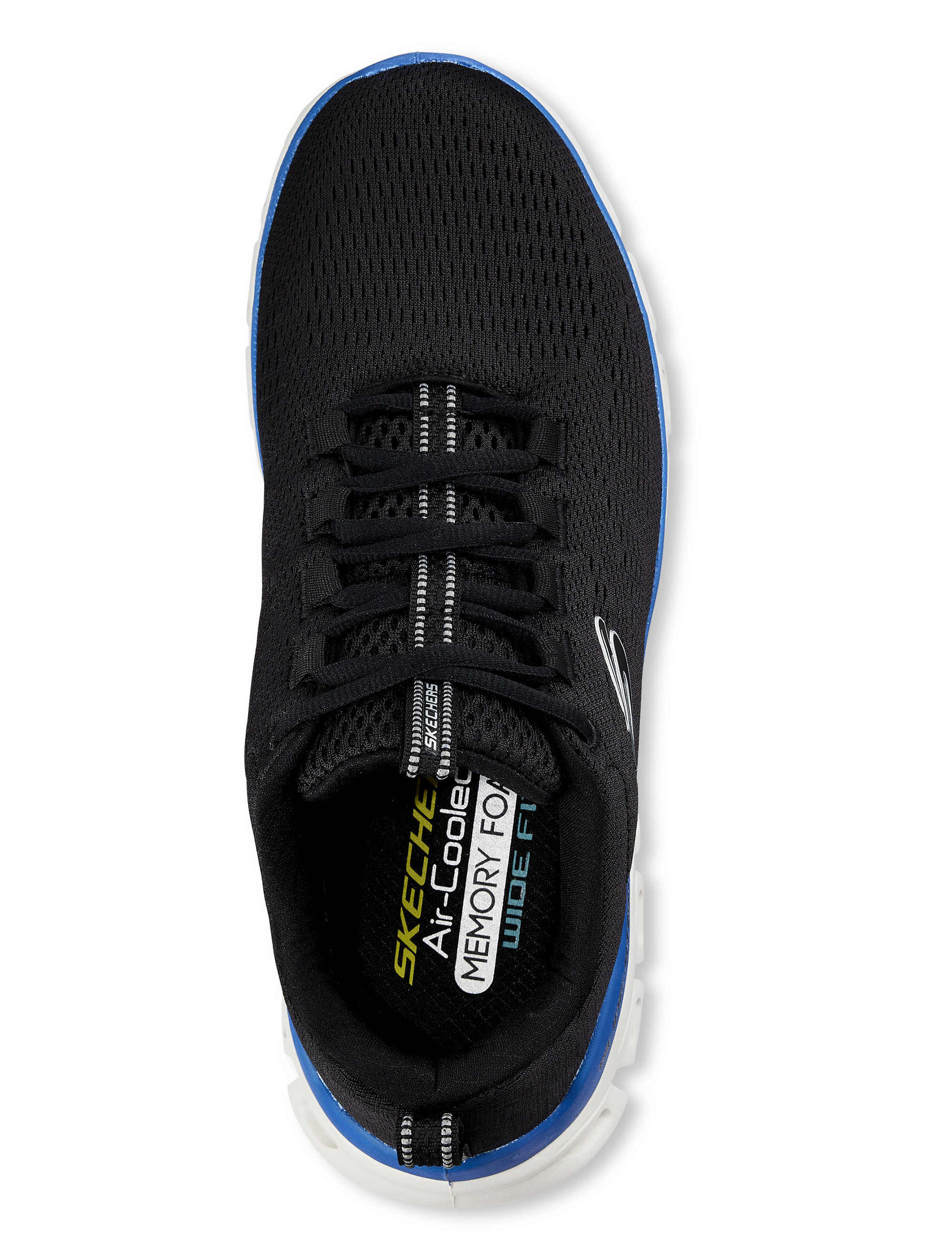 Zapatos skechers negro outlet xl