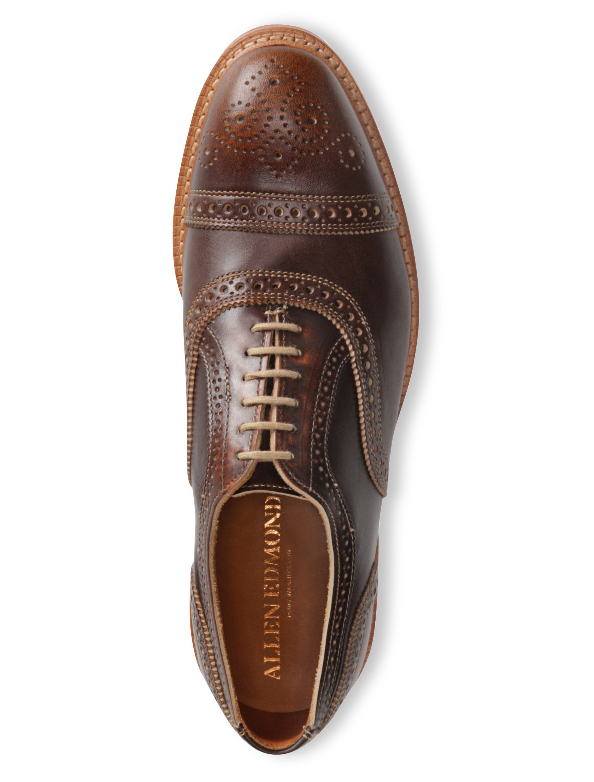 Big + Tall | Allen Edmonds Strandmok Cap-Toe Oxford Shoes | DXL