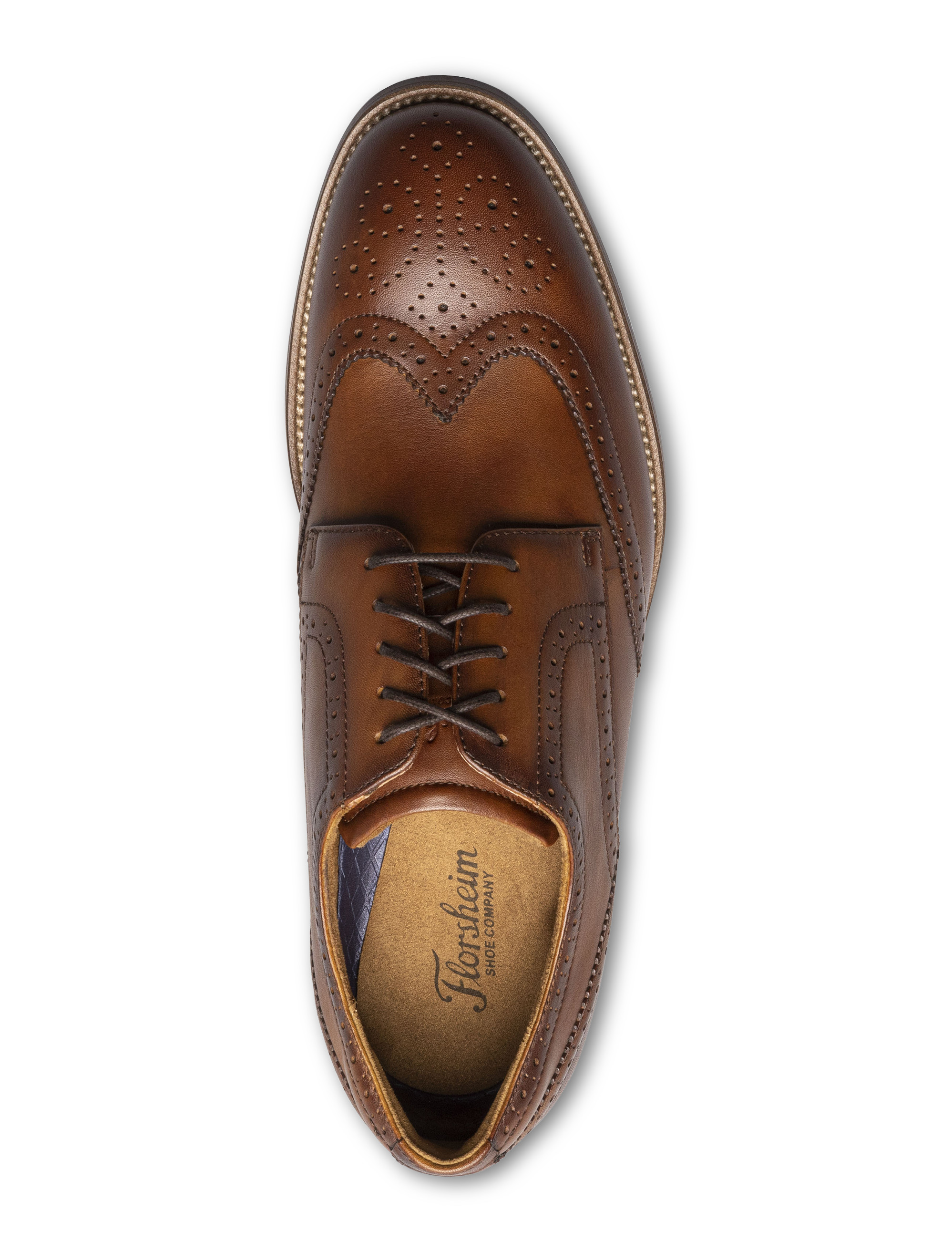 Big + Tall | Florsheim Rucci Wing Oxford Shoes | DXL