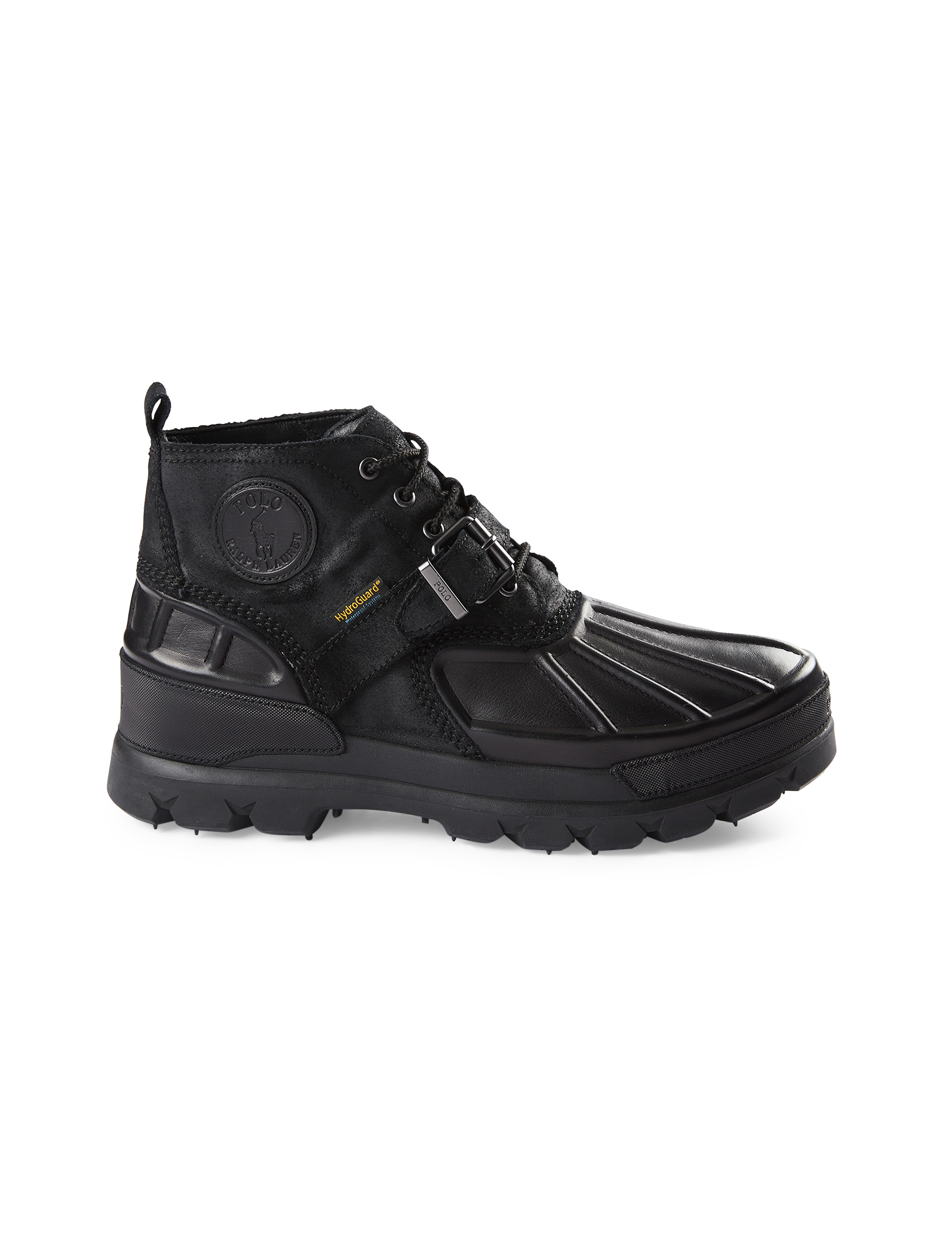 All black cheap polo boots