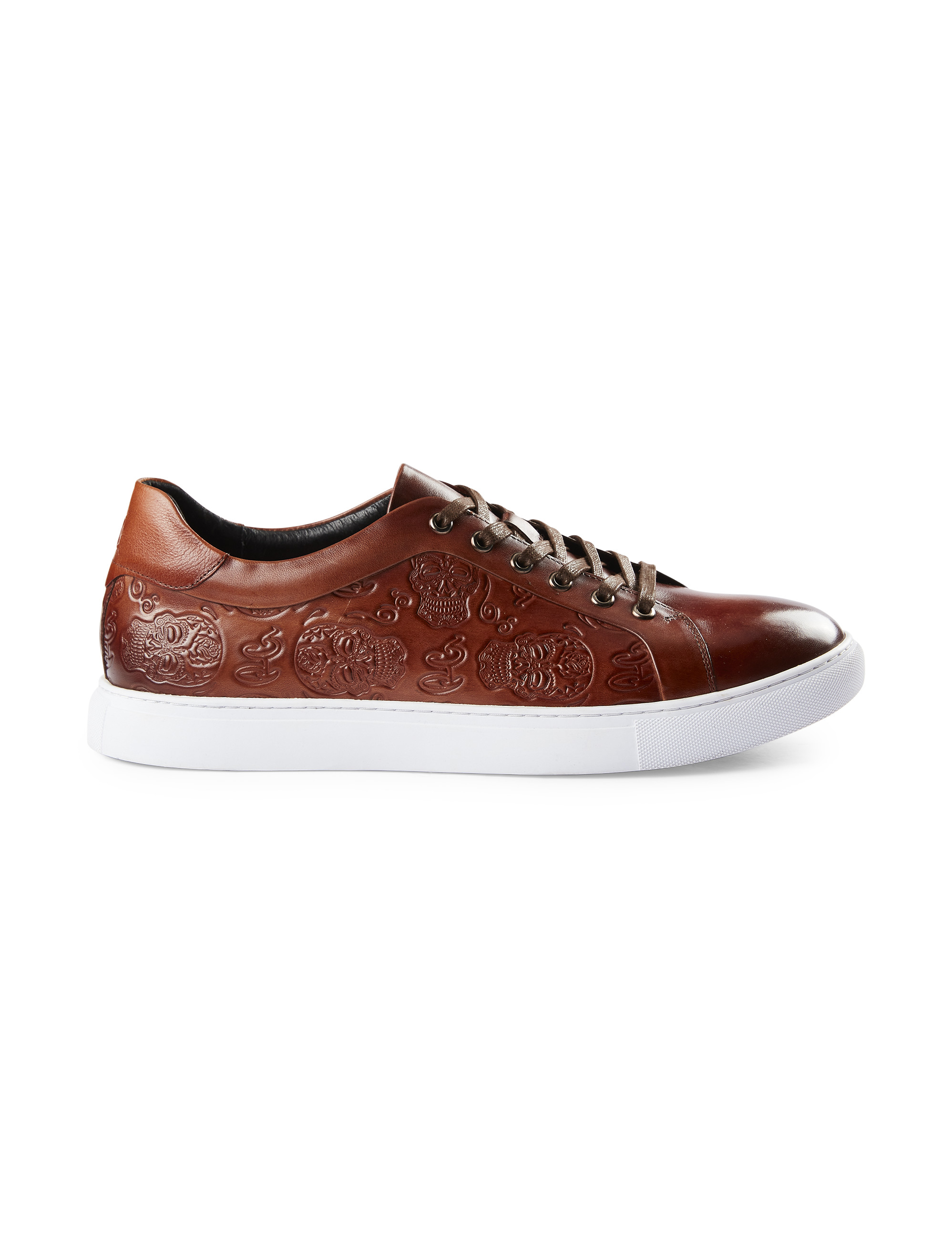 Big + Tall | Robert Graham Embossed Court Sneakers | DXL