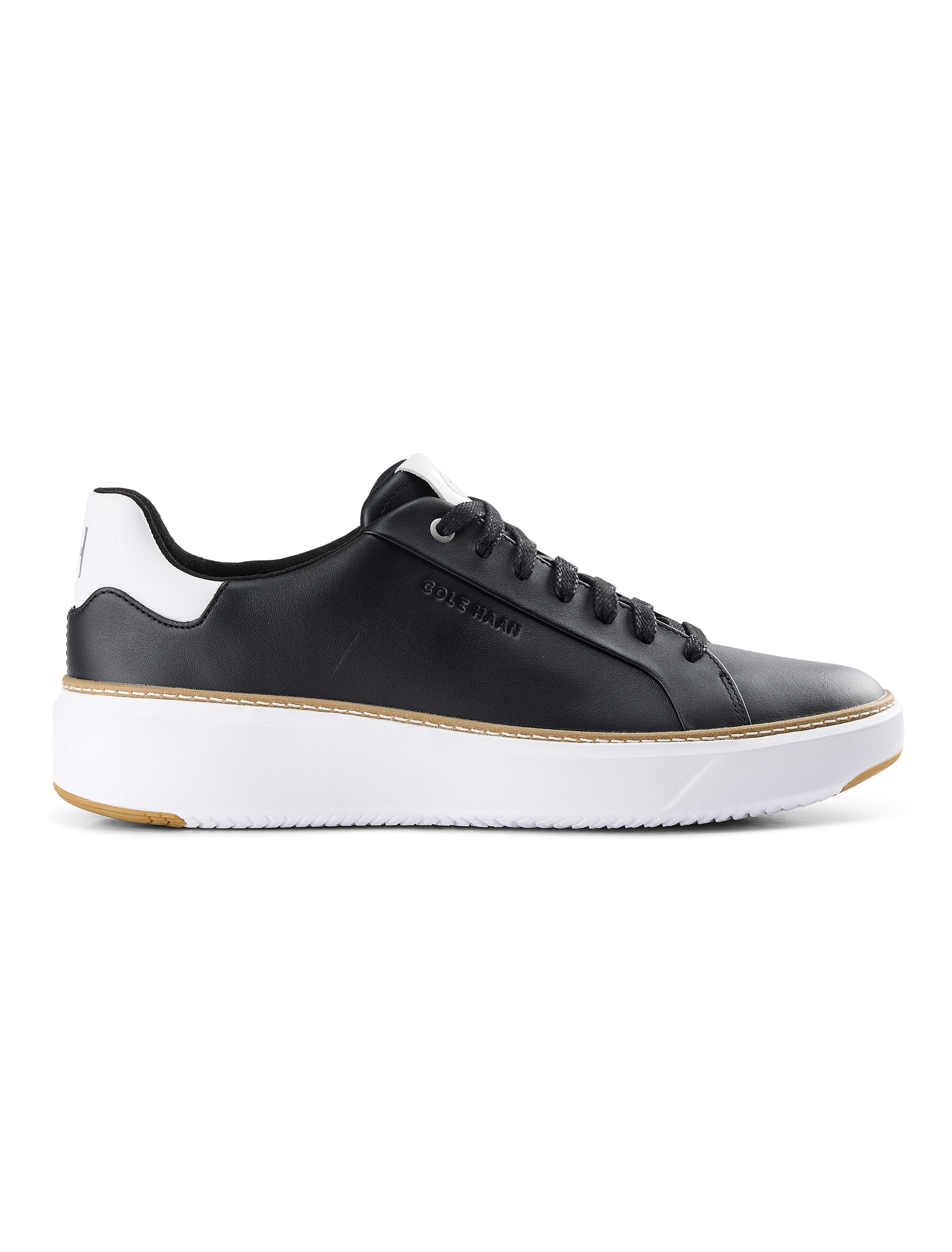 Big & Tall Men's GrandPro Topspin Sneakers - Black - Size 12 Wide