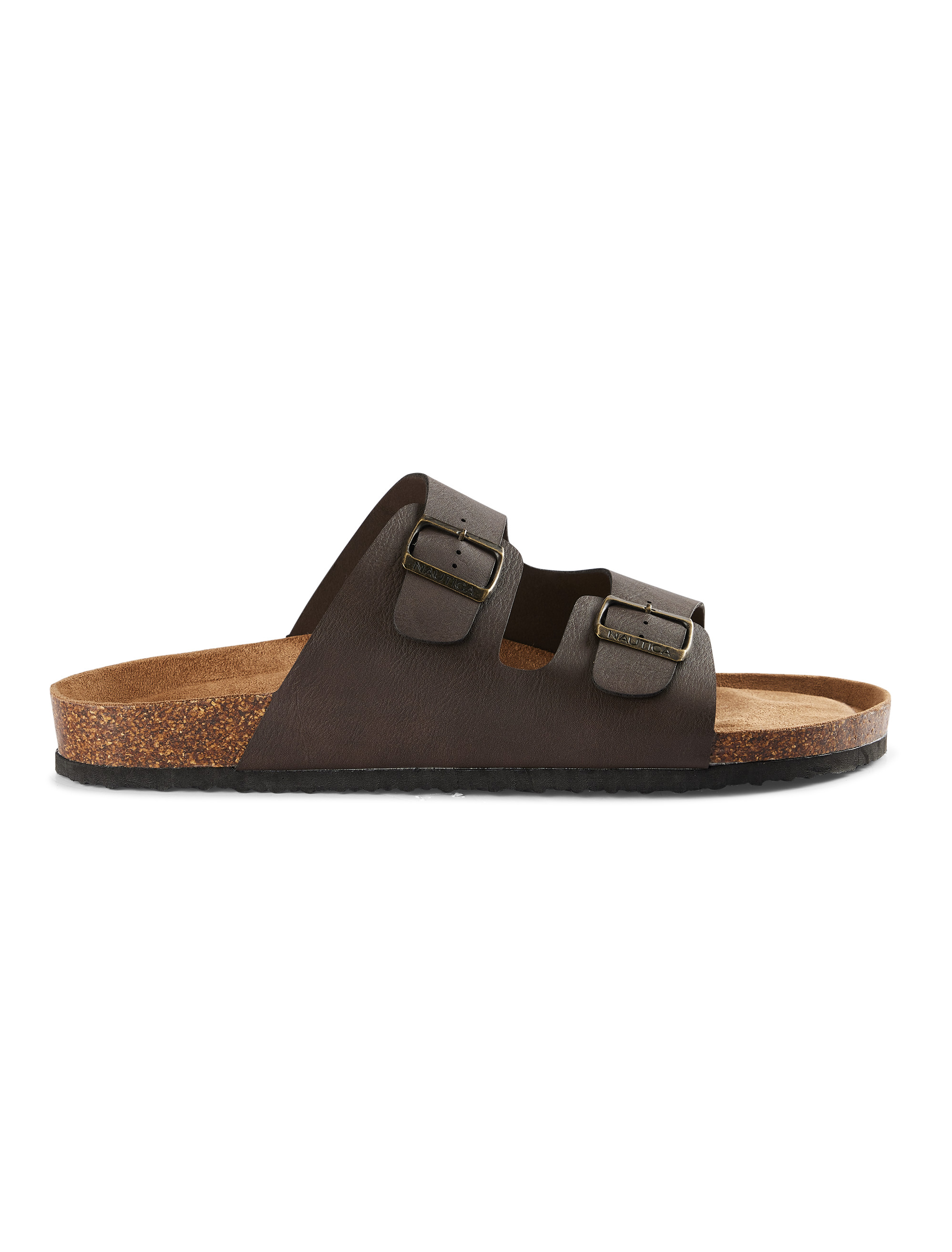 Big Tall Nautica Cork Buckle Slip On Sandals DXL