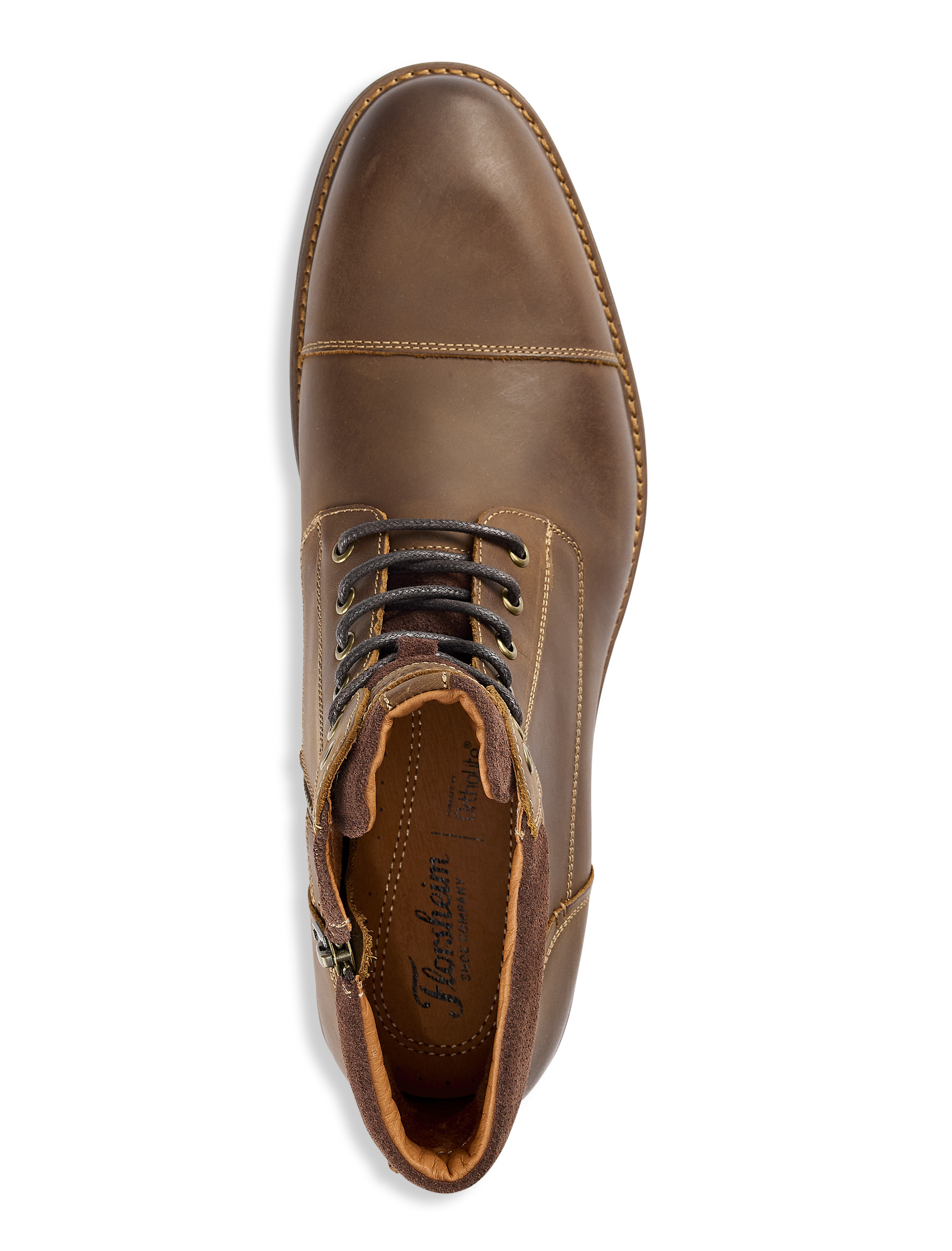 Lodge Cap Toe Lace-Up Boots