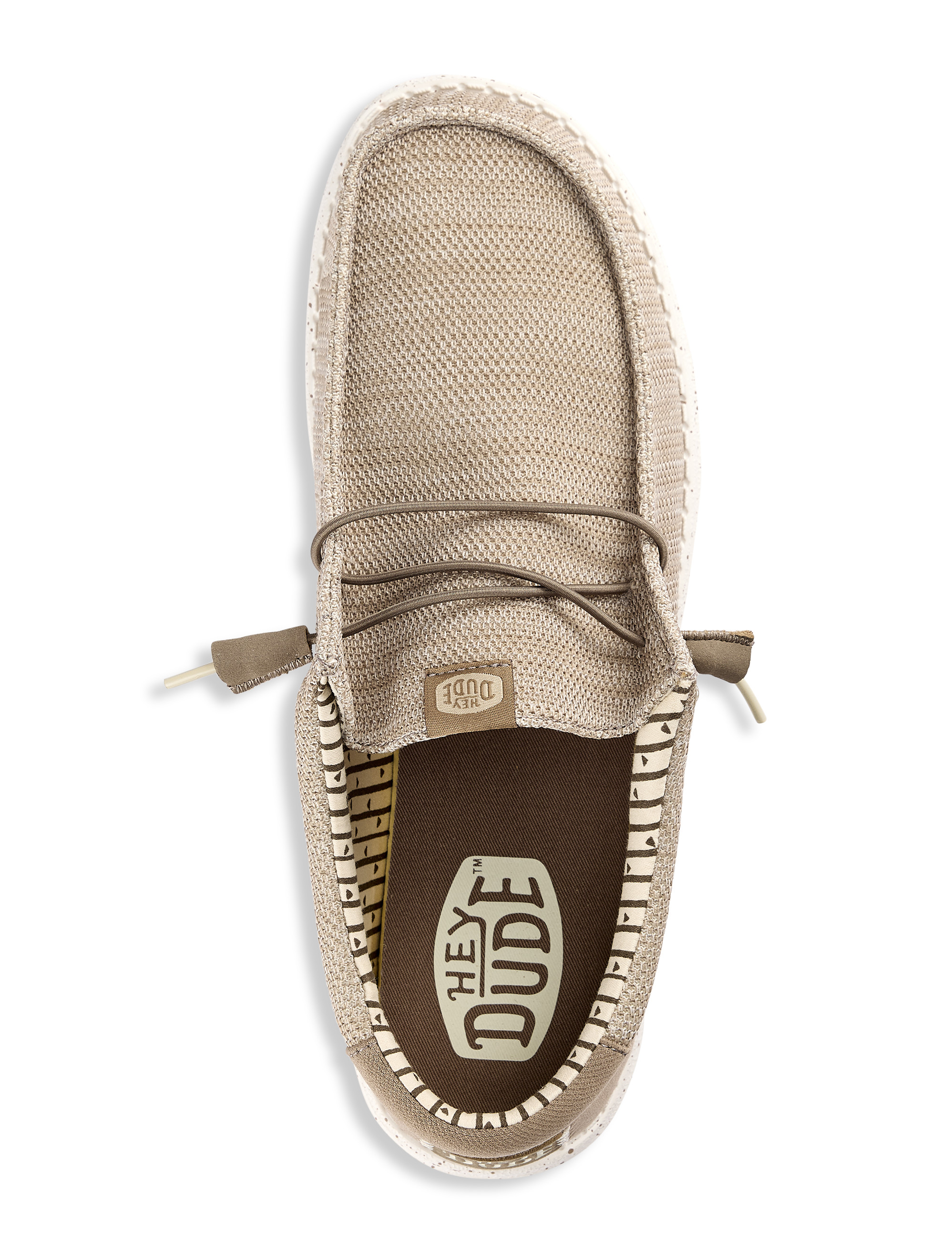 Big + Tall | Hey Dude Wally Sox Stretch Slip-Ons | DXL display picture 3