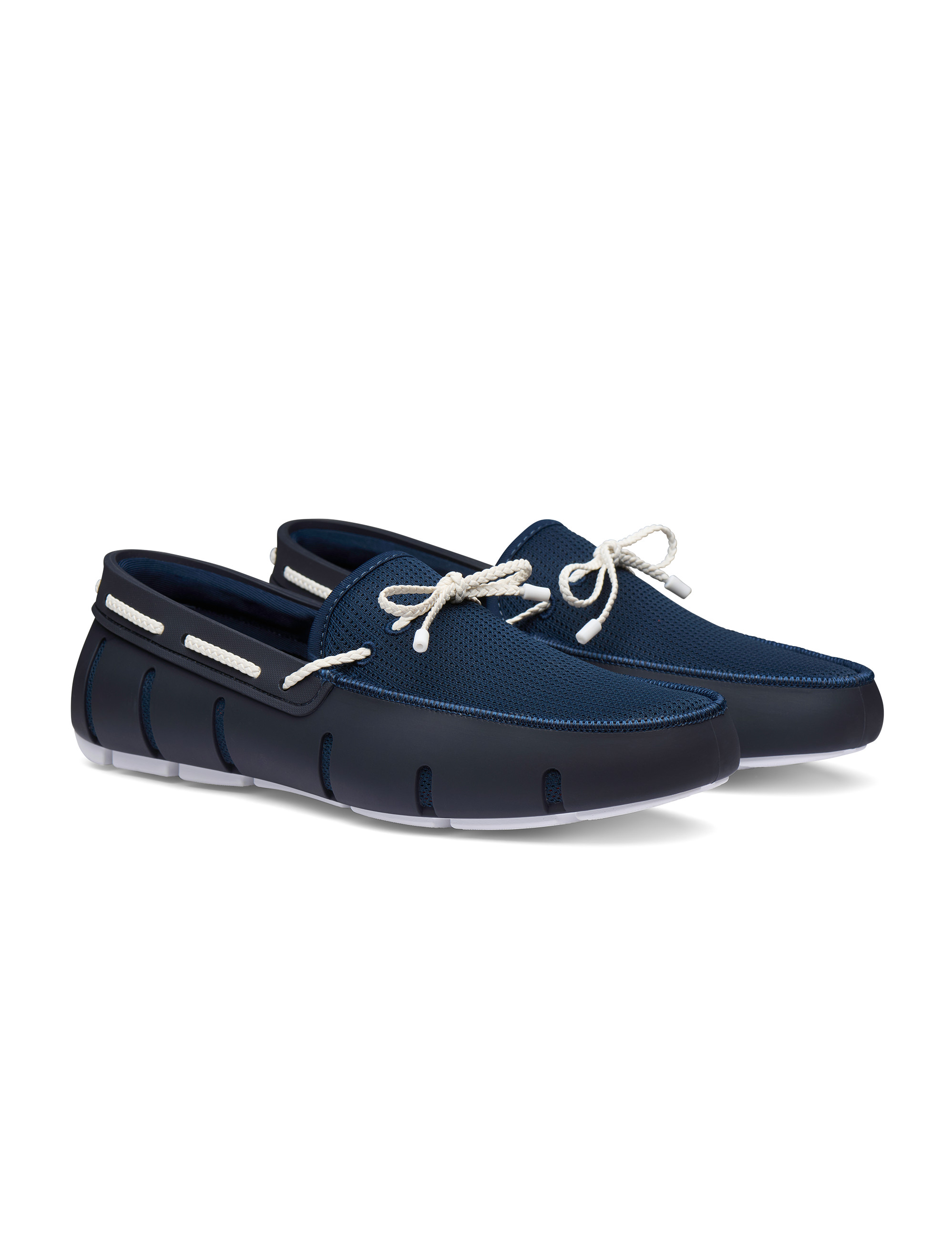 Big + Tall | SWIMS Braided Lace Loafers | DXL display picture 1