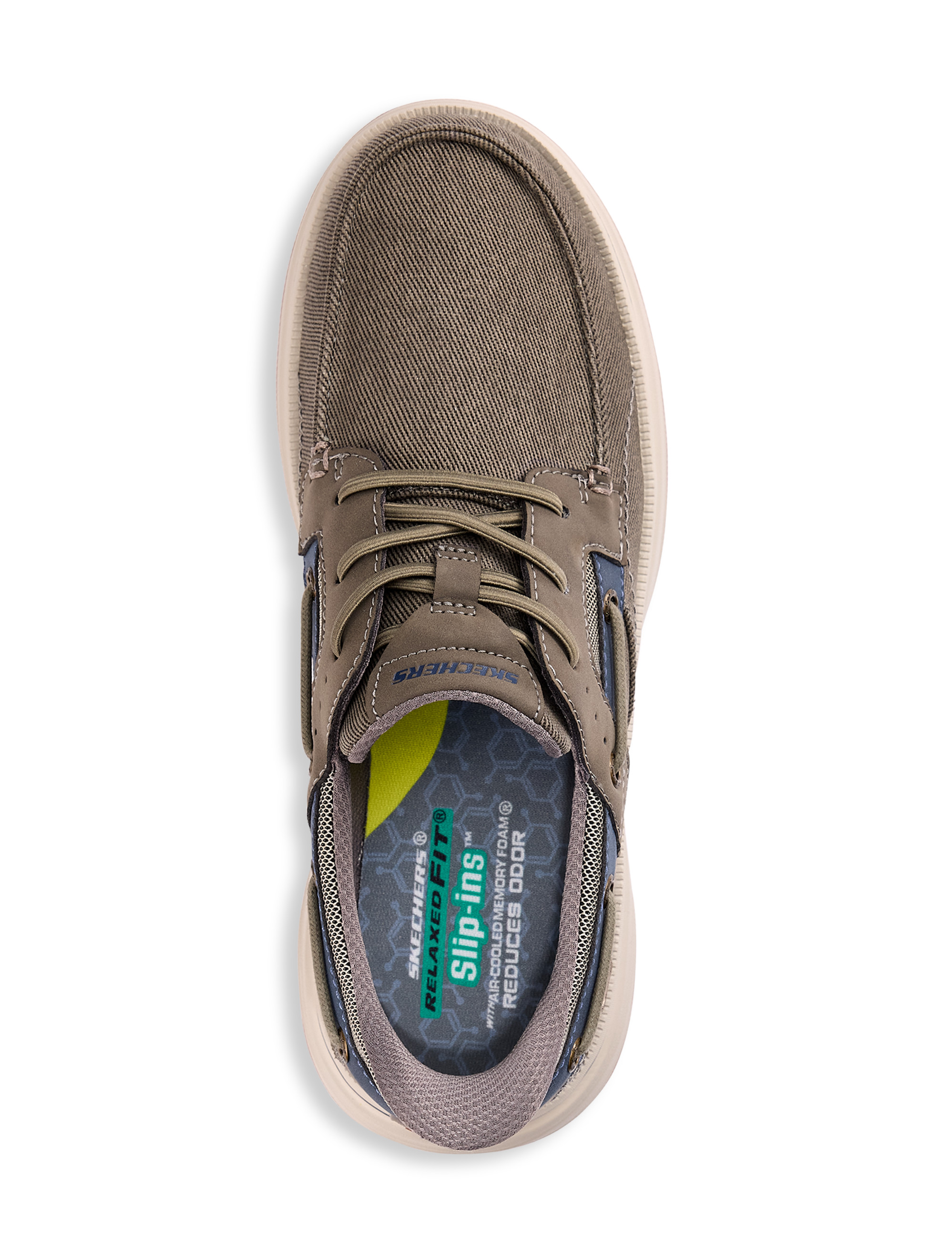 Davey Moc Toe Canvas Relaxed Fit® Slip-Ins®
