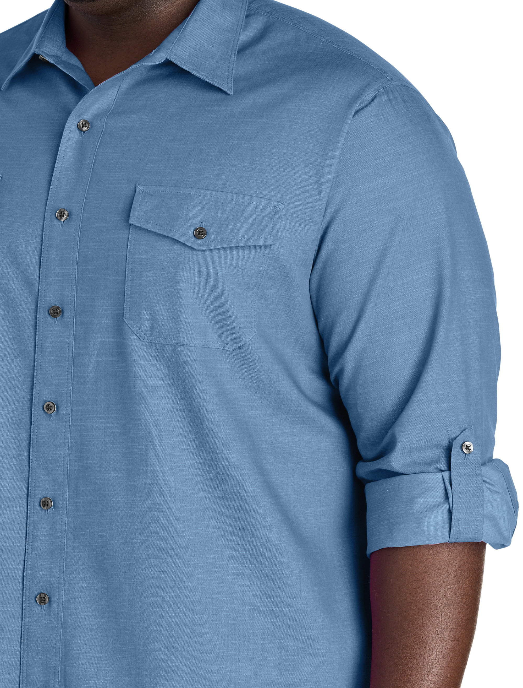 Slub Officer Sport Shirt
