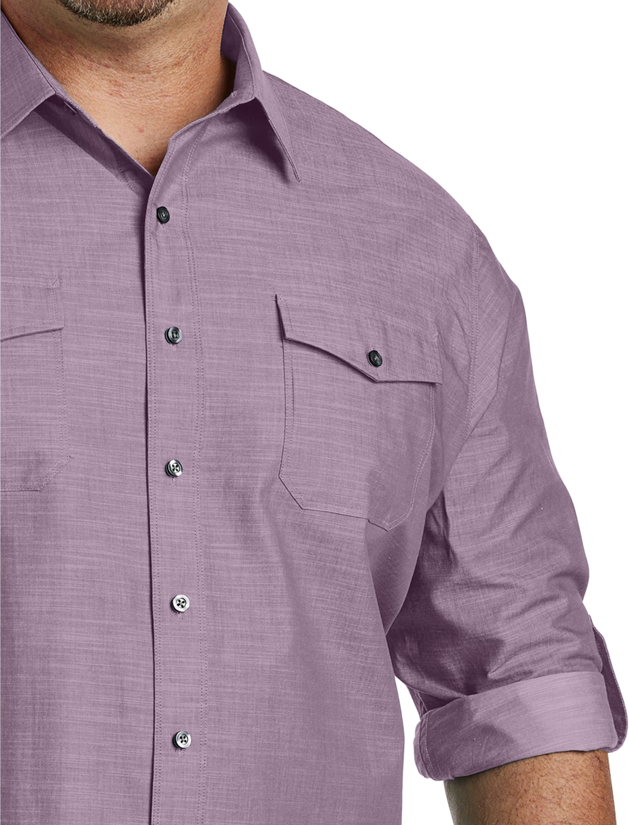 Slub Officer Sport Shirt - thumbnail 2