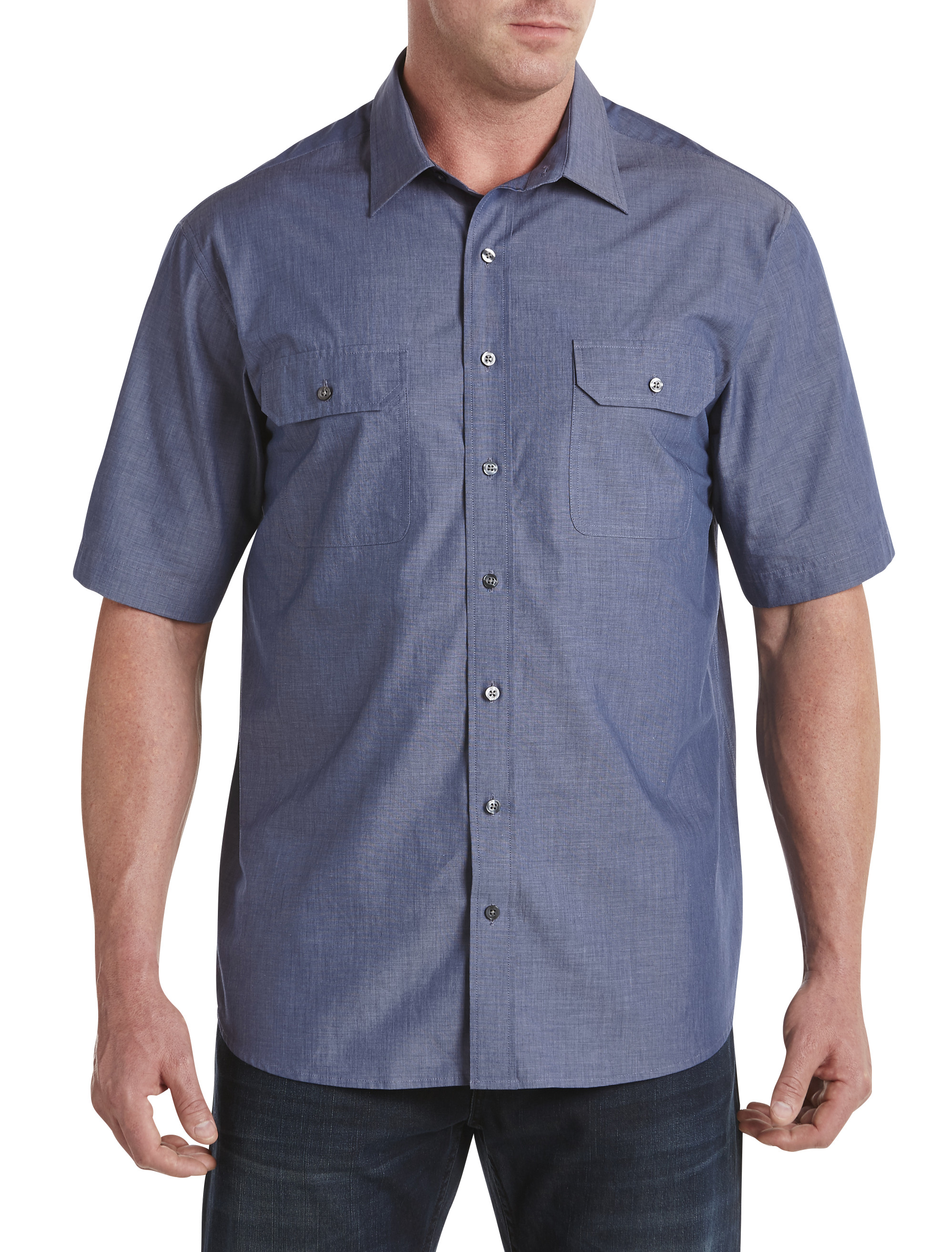 Synrgy Double-Pocket Sport Shirt | DXL Men's Clothing Store