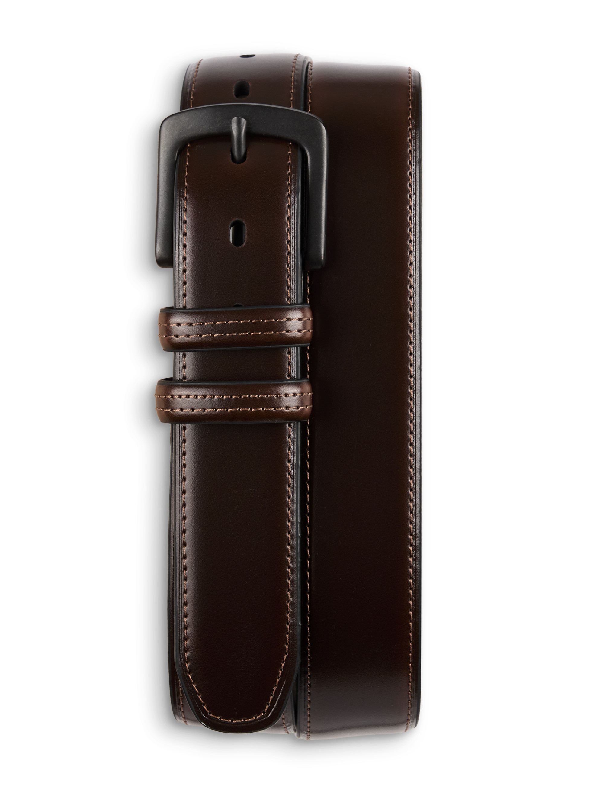 best leather dress belts for men Men's Belts One Piece Full Grain Genuine Leather Casual Dress Belt 1-1/8" (30mm) wide (Black Buckle/White Belt, 40)