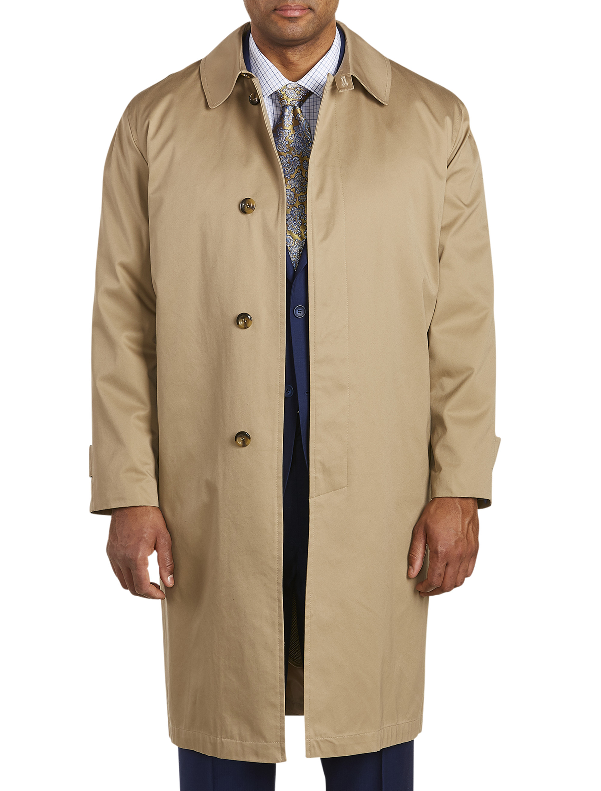 mens raincoat with zip out lining