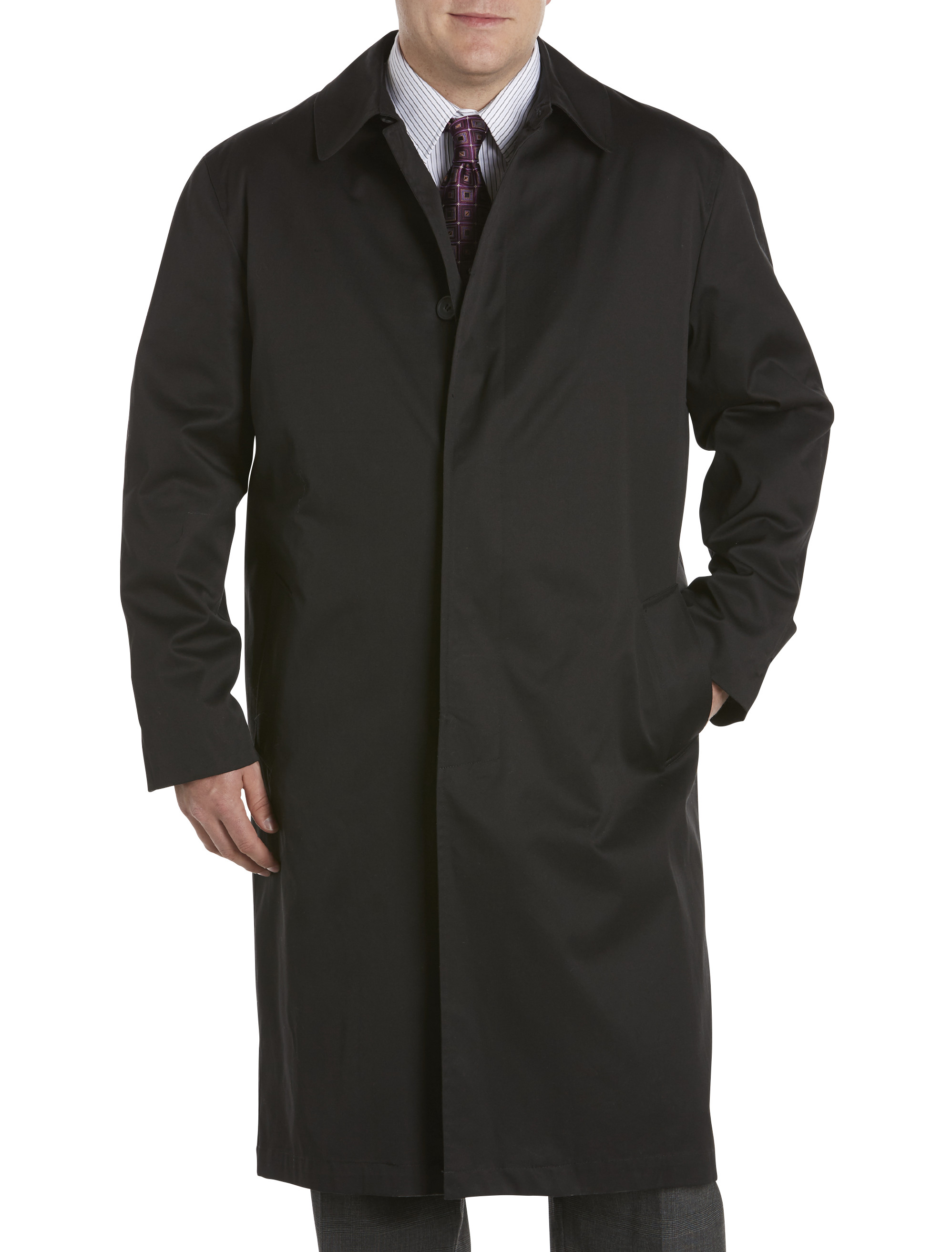 【希少】Apartment Three - Double Long Coat Big + Tall | Jean-Paul Germain Buster Three-Season Trenchcoat | DXL
