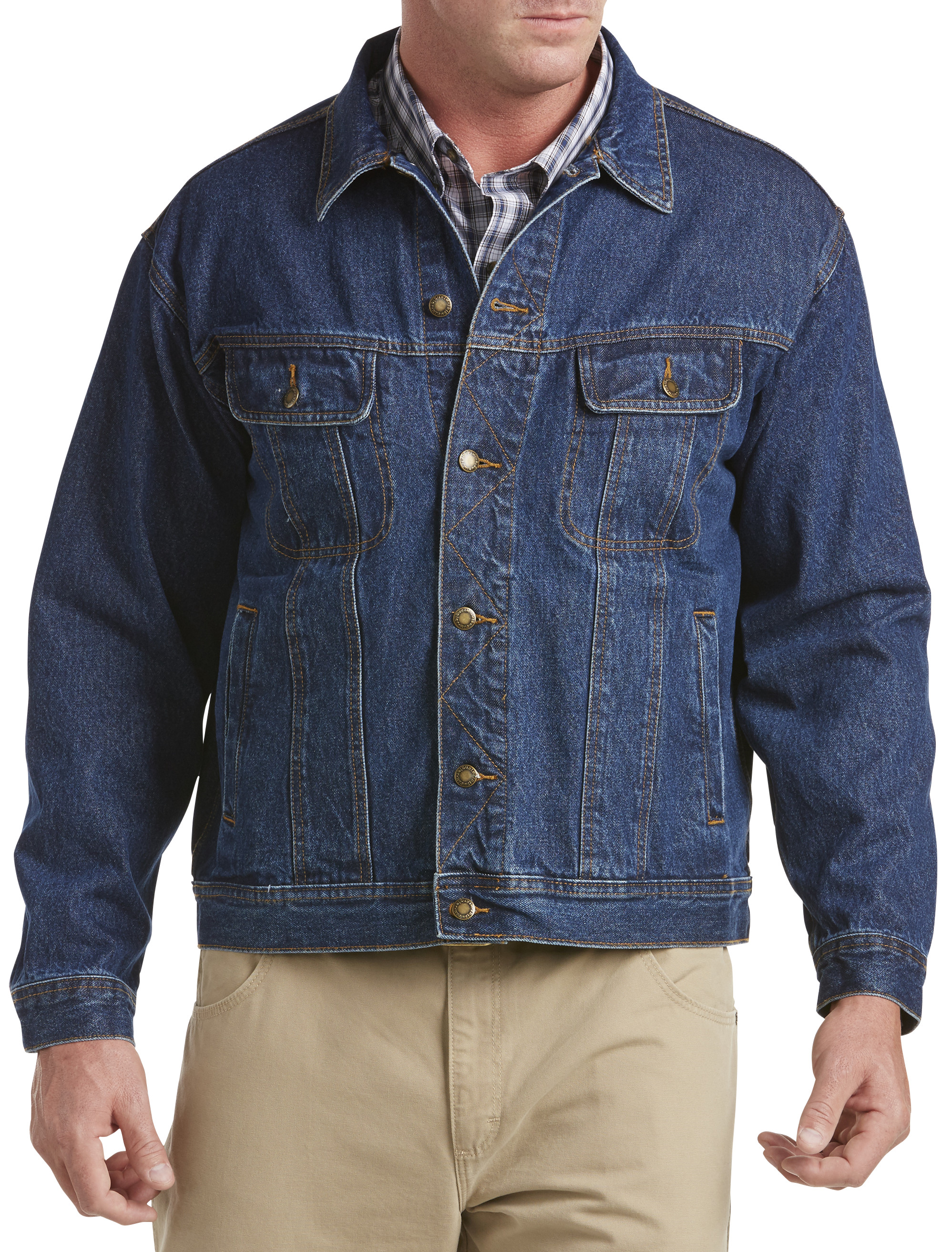 Big and tall online jean jacket with hood