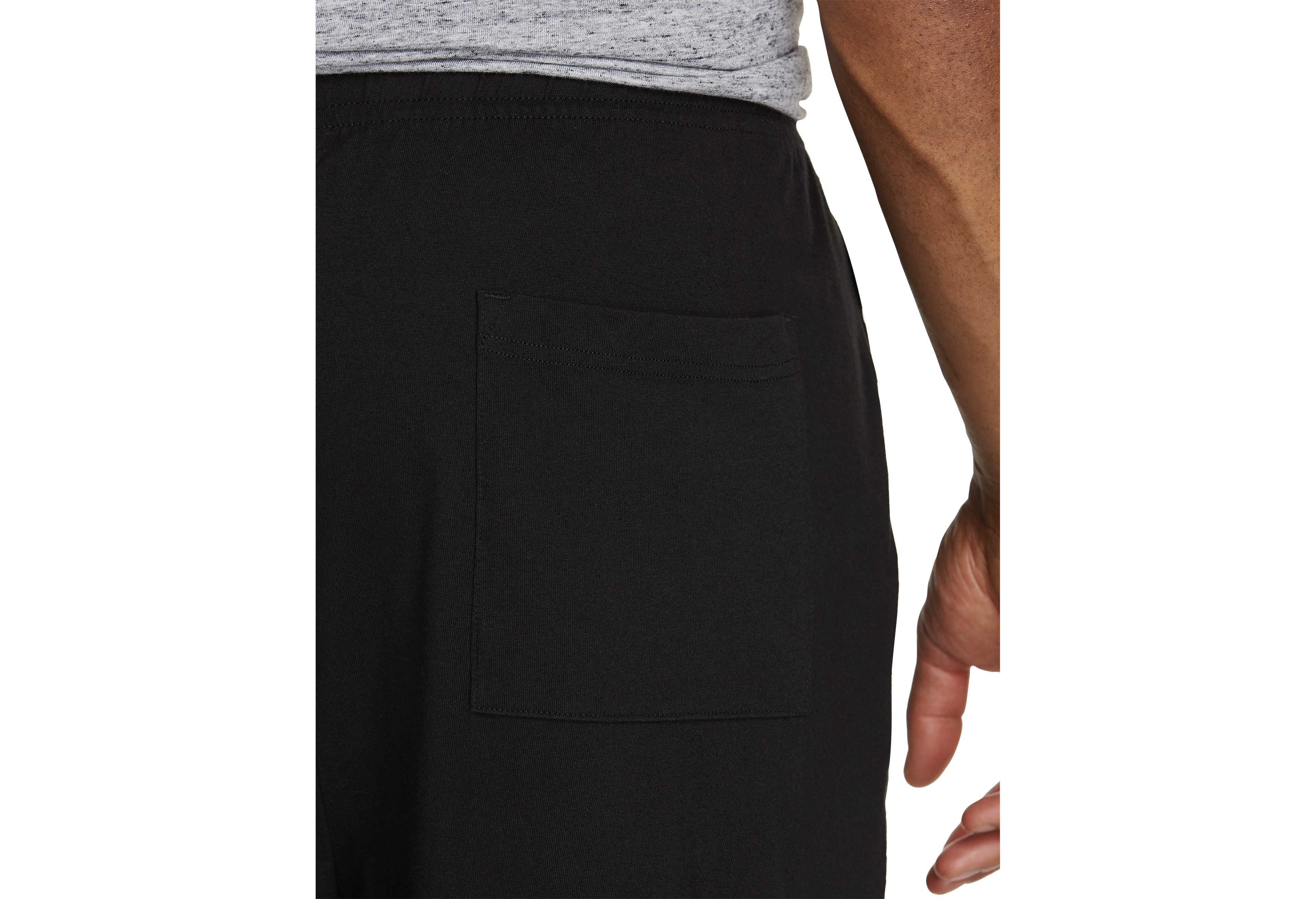 Cinched-Hem Jersey Pants