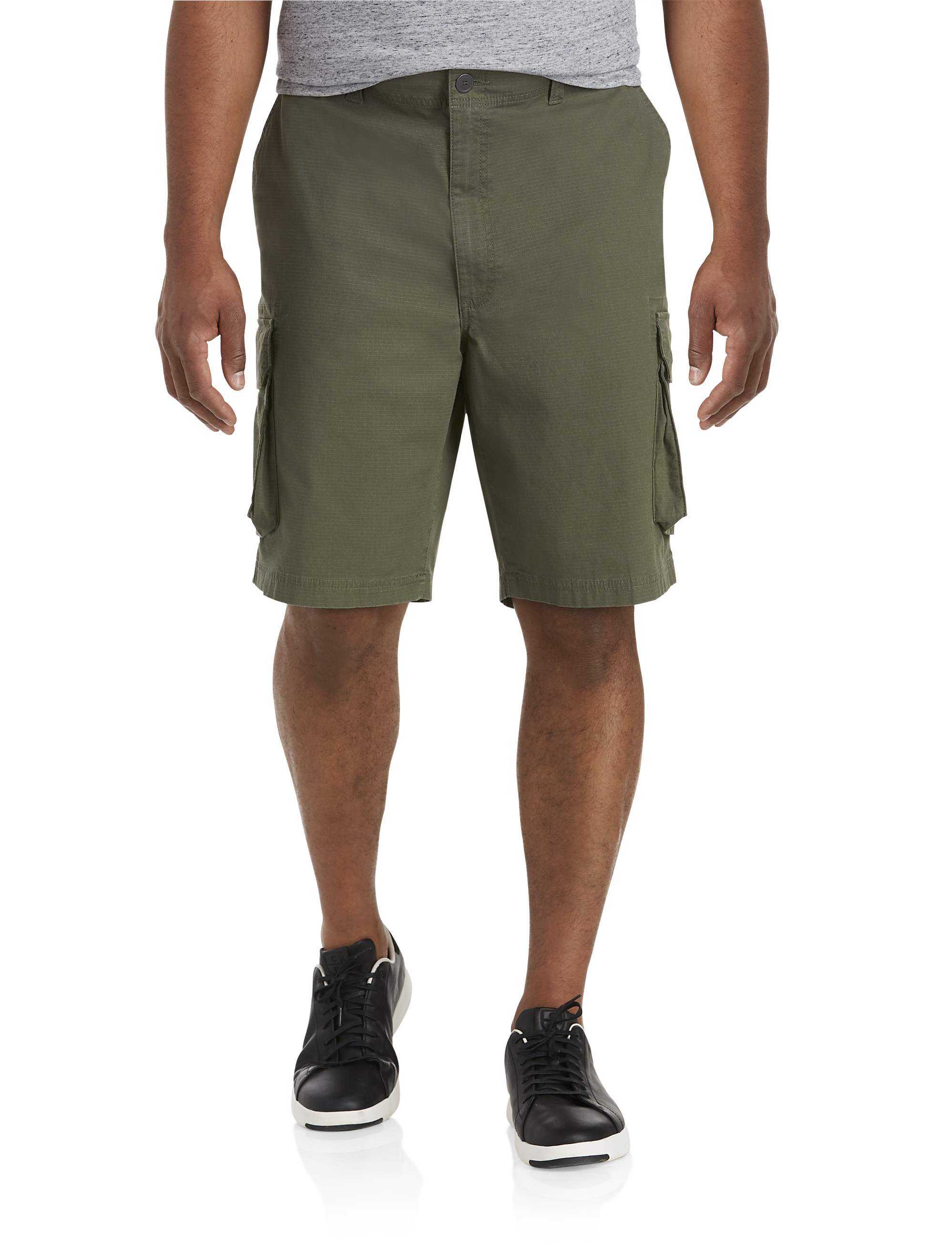 Guide Gear Ripstop Men's Camo Cargo Shorts, Cotton Bermudas for