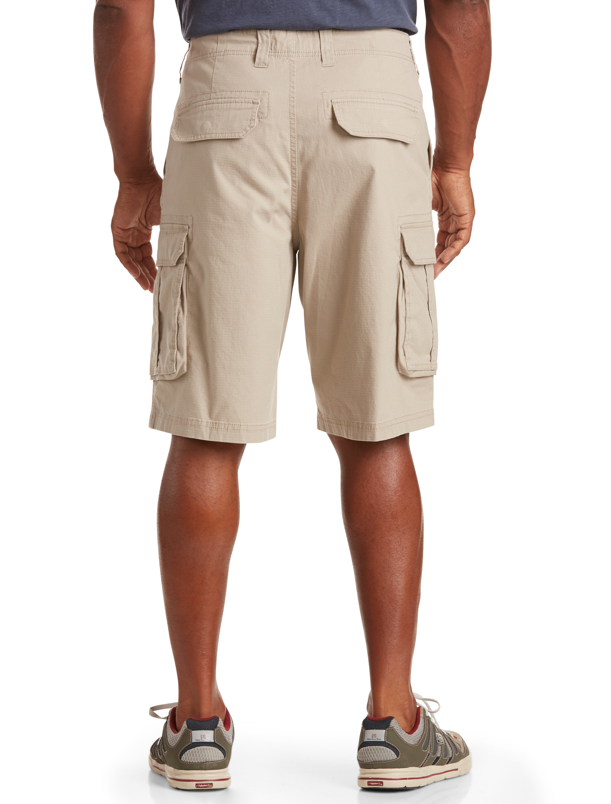 Wrangler Men's and Big Men's Stretch Cargo Shorts 