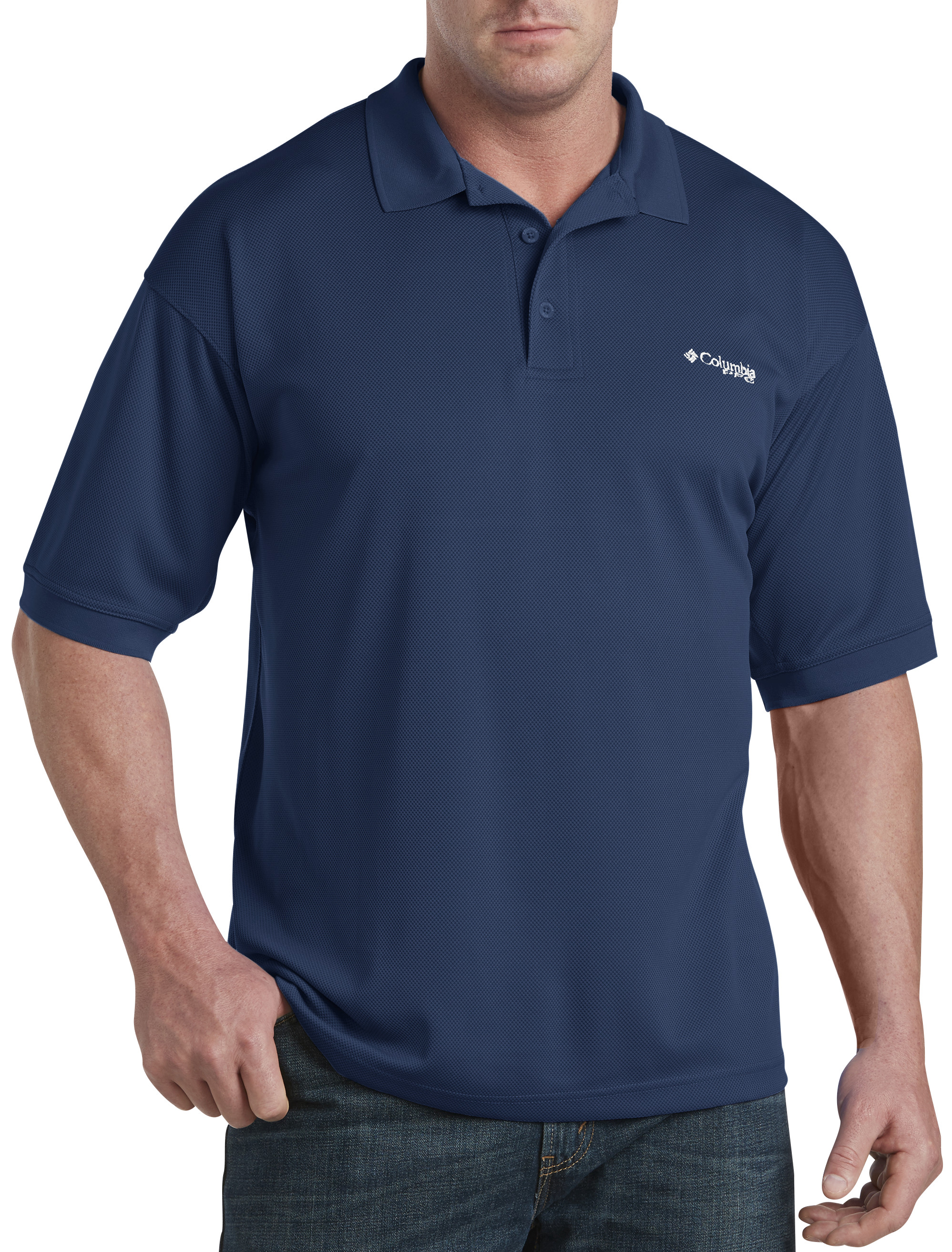 Buy Columbia Men's Perfect Cast Polo Shirt, Yacht, X-Large Online at  desertcartINDIA