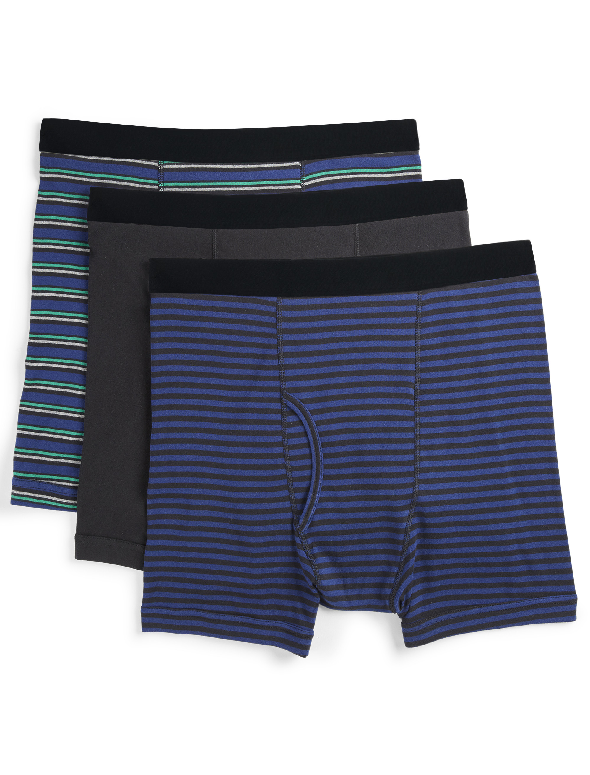 Classic Boxer Brief: Track Stripe Navy