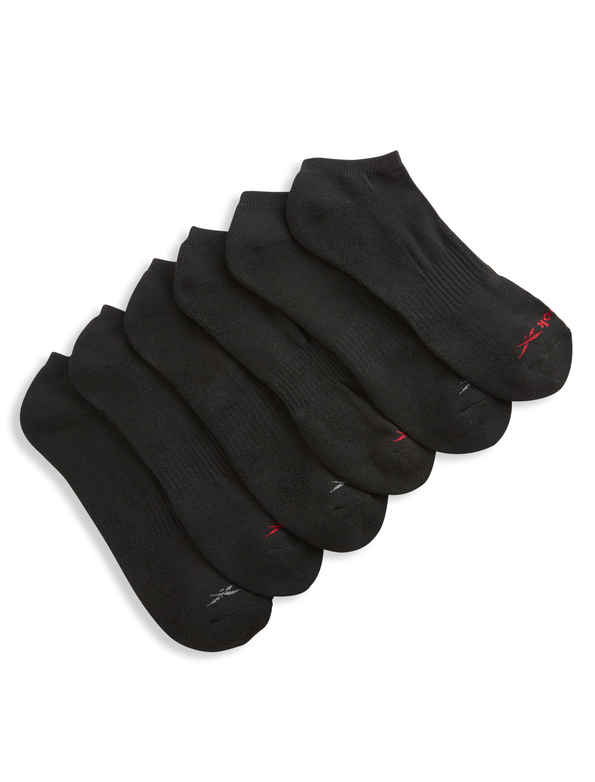 Big and Tall, Reebok 6 Pk. Low-Cut Socks