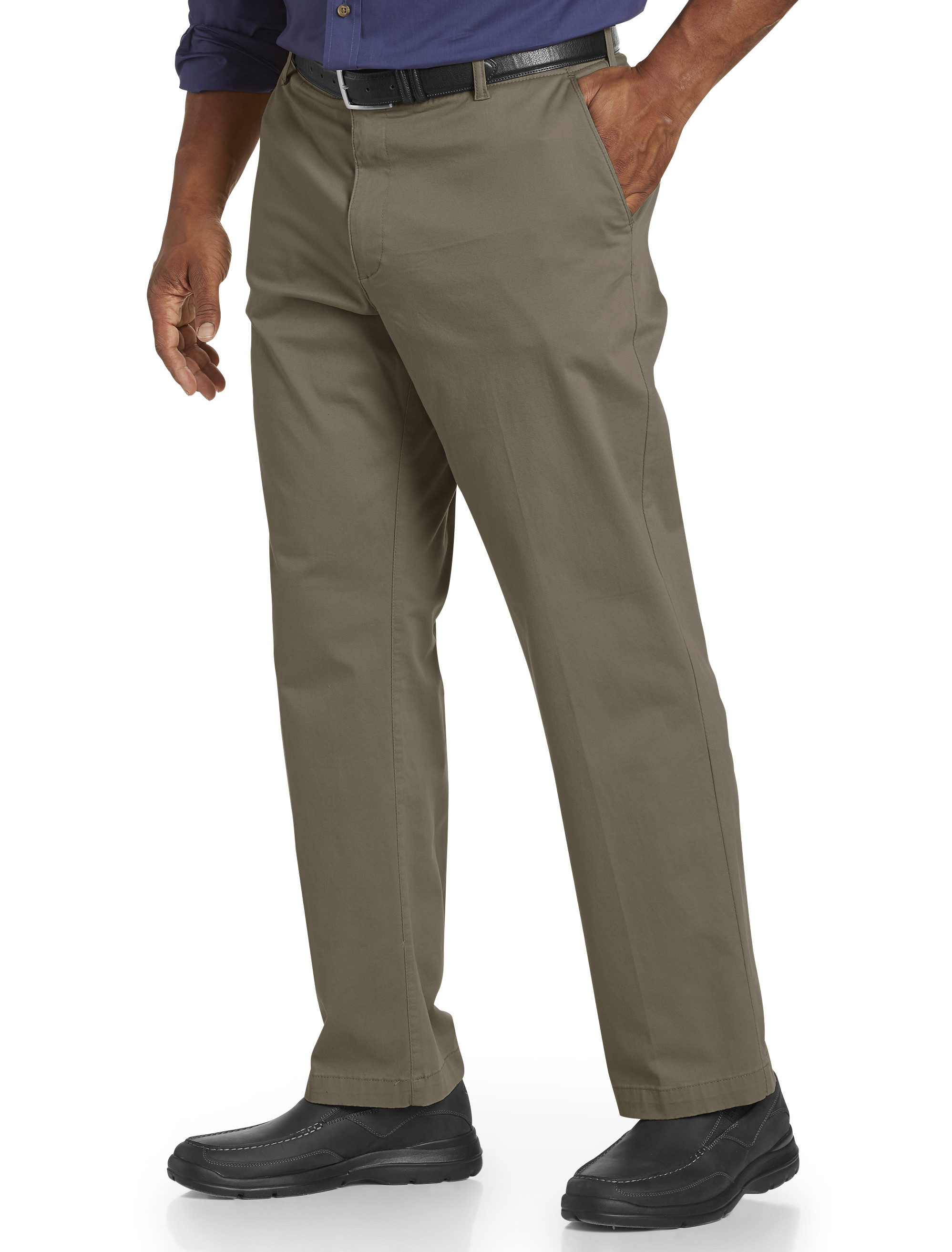 Oak Hill by DXL Men's Big and Tall Straight-Fit Tech Pants