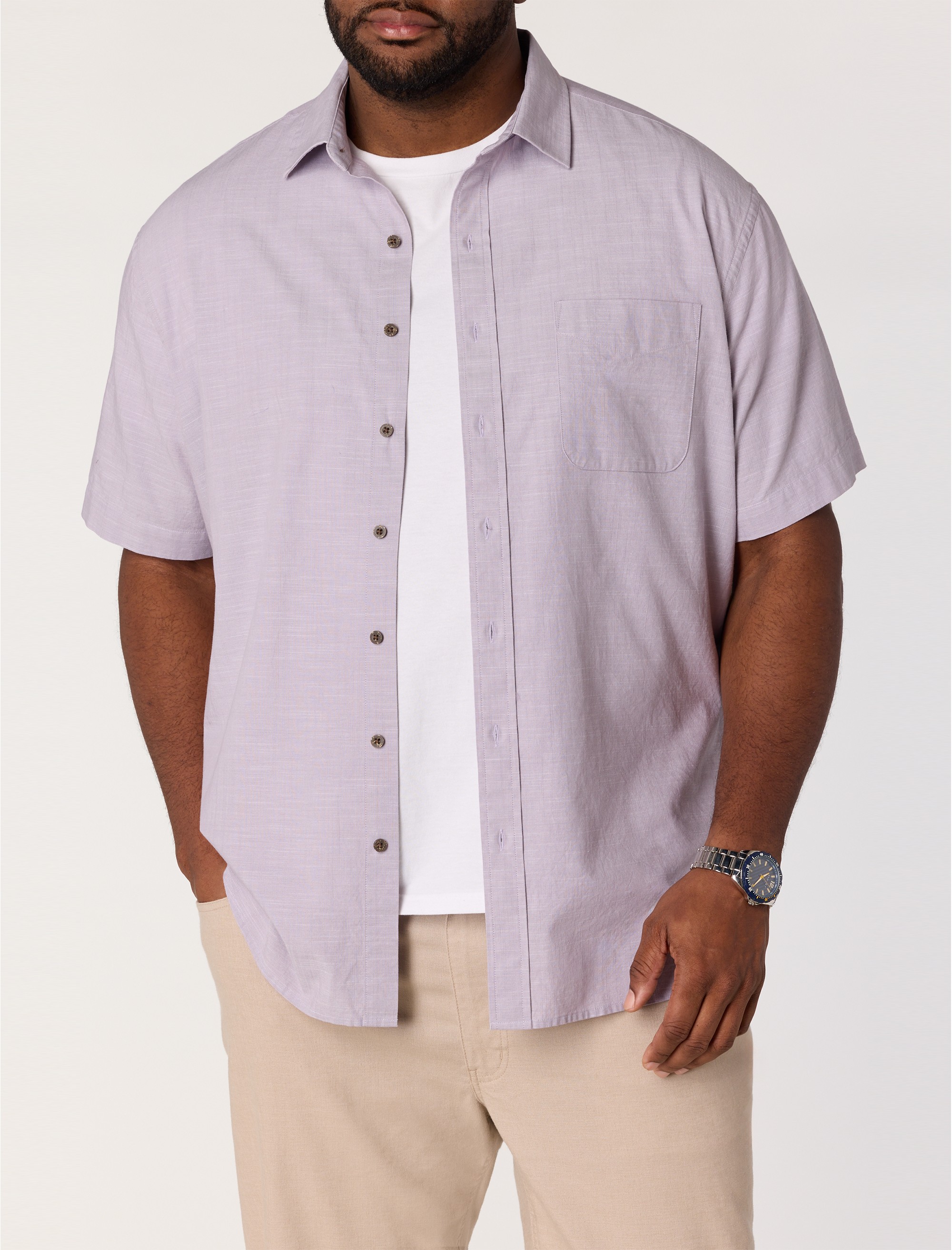 Washed Cotton Sport Shirt - thumbnail 5