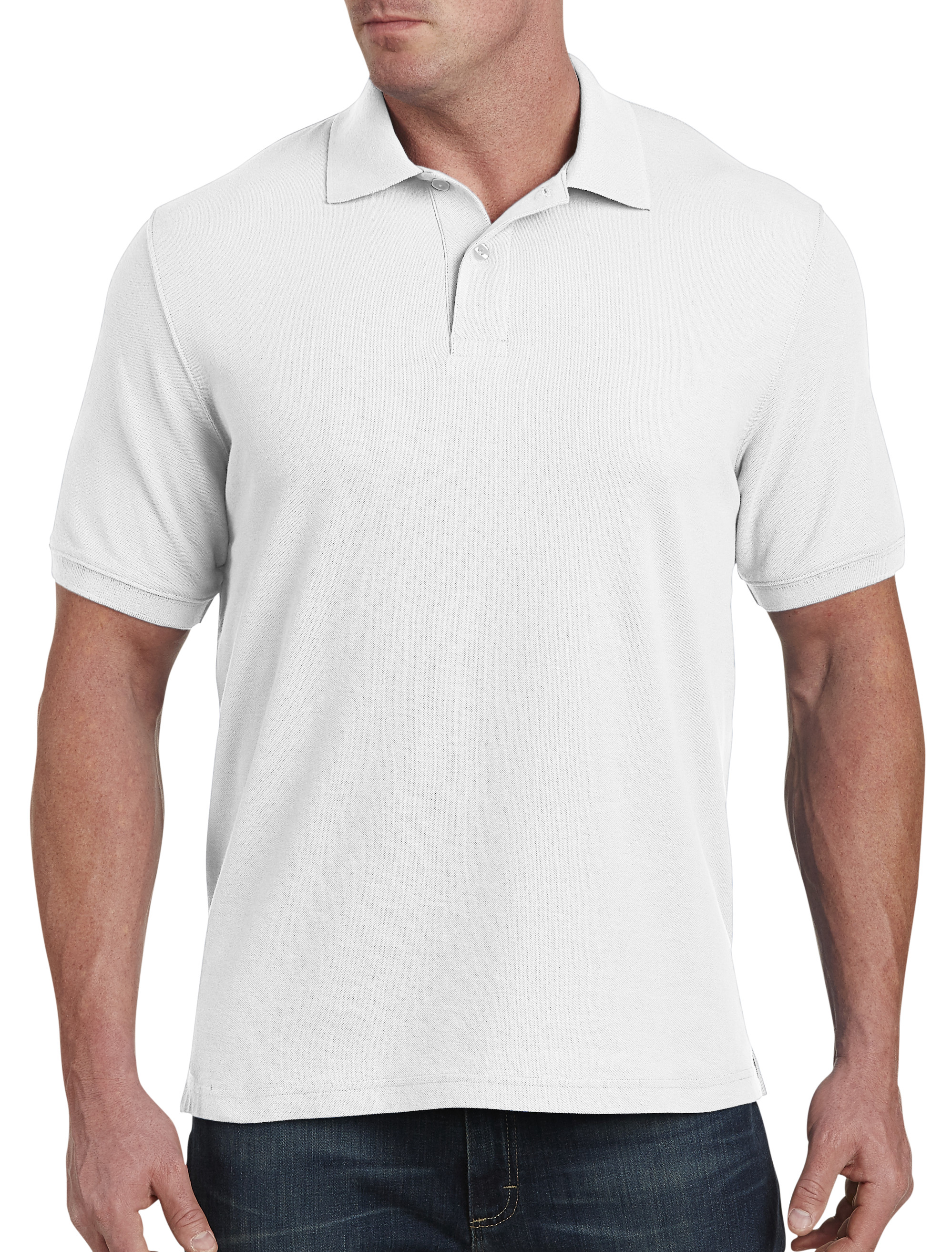 Nautica Men's Classic Fit Short Sleeve Performance Pique Polo