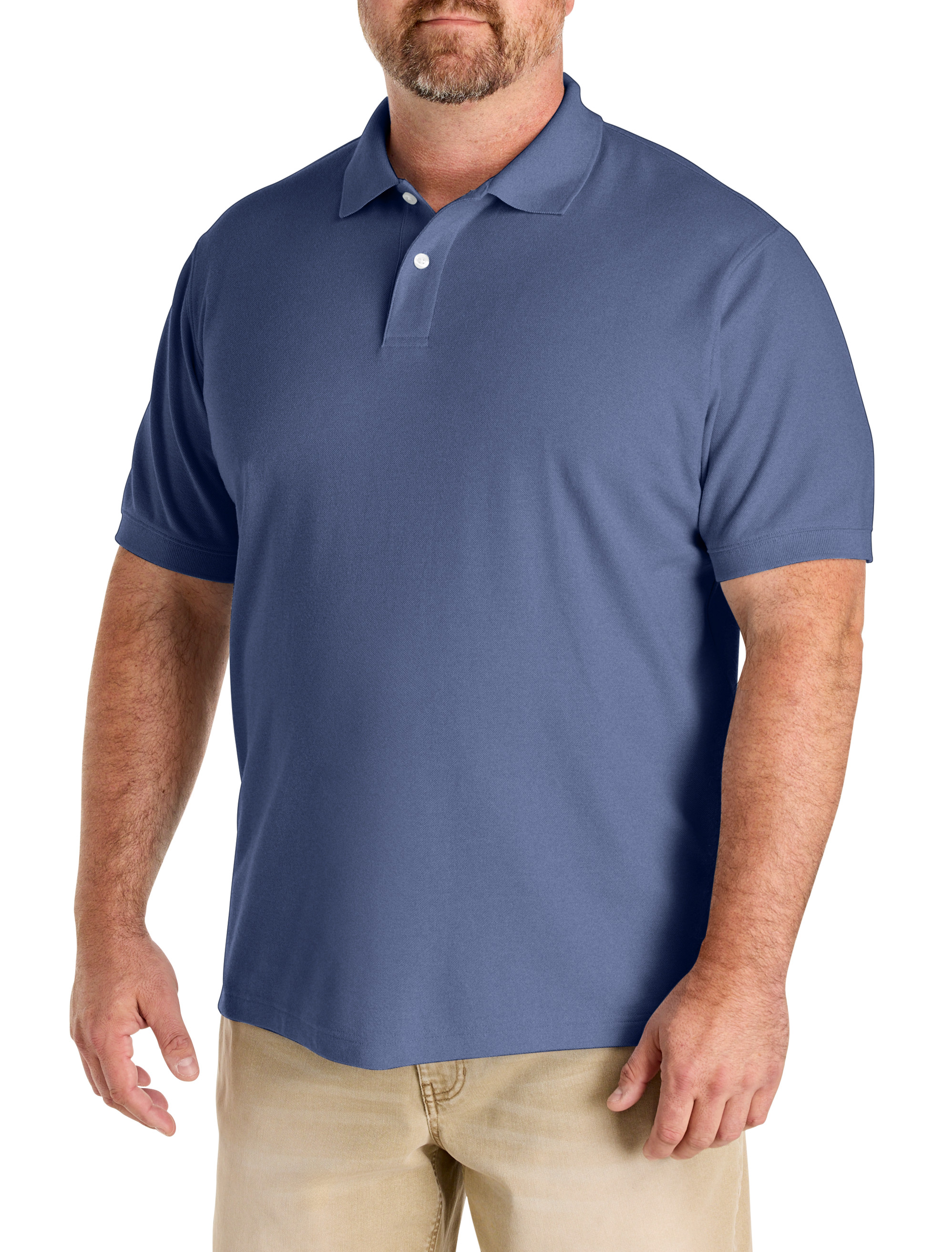 Relaxed Fit Polo Shirts For Men | DXL