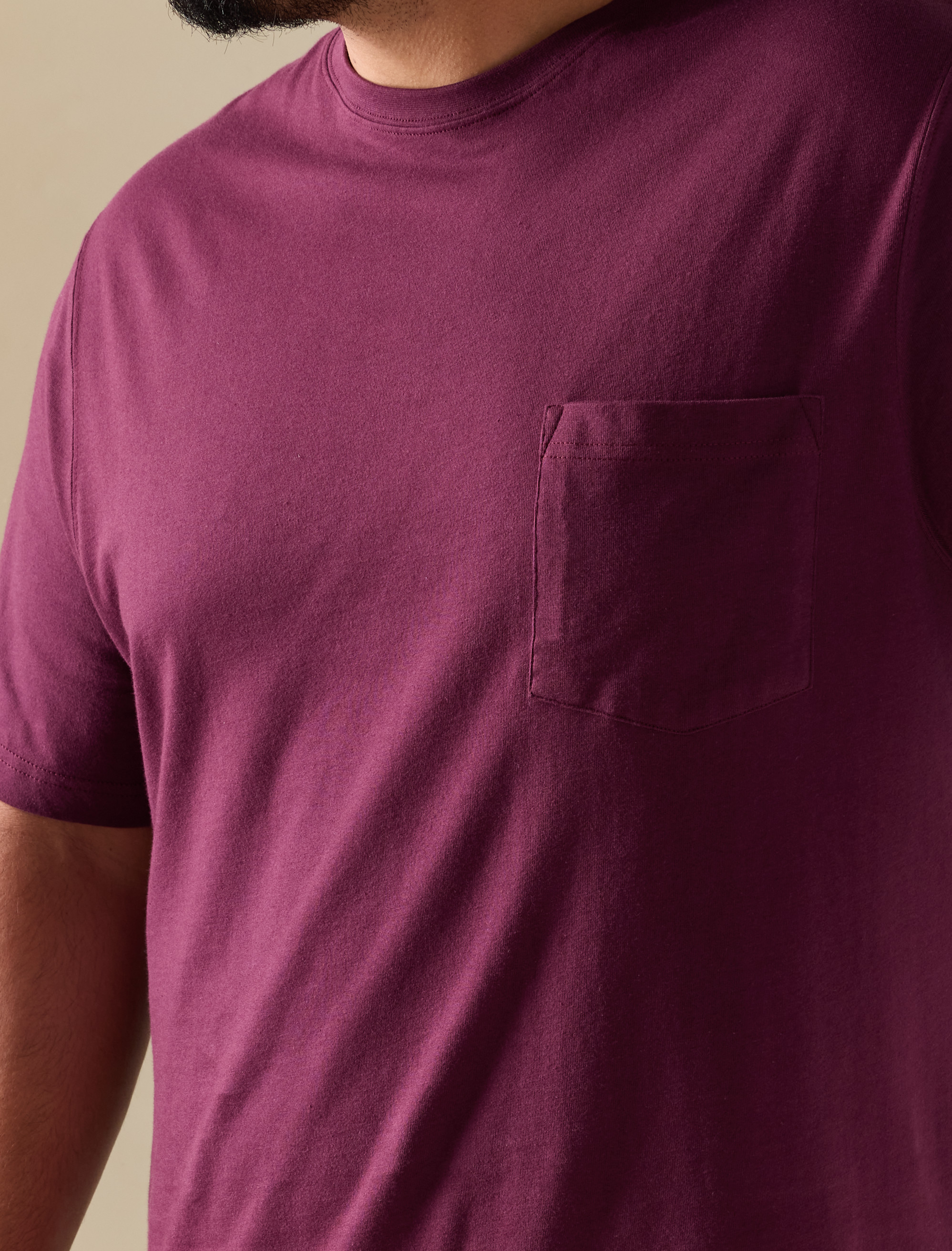 Big + Tall | Harbor Bay Moisture-Wicking Jersey Pocket T-Shirt | DXL