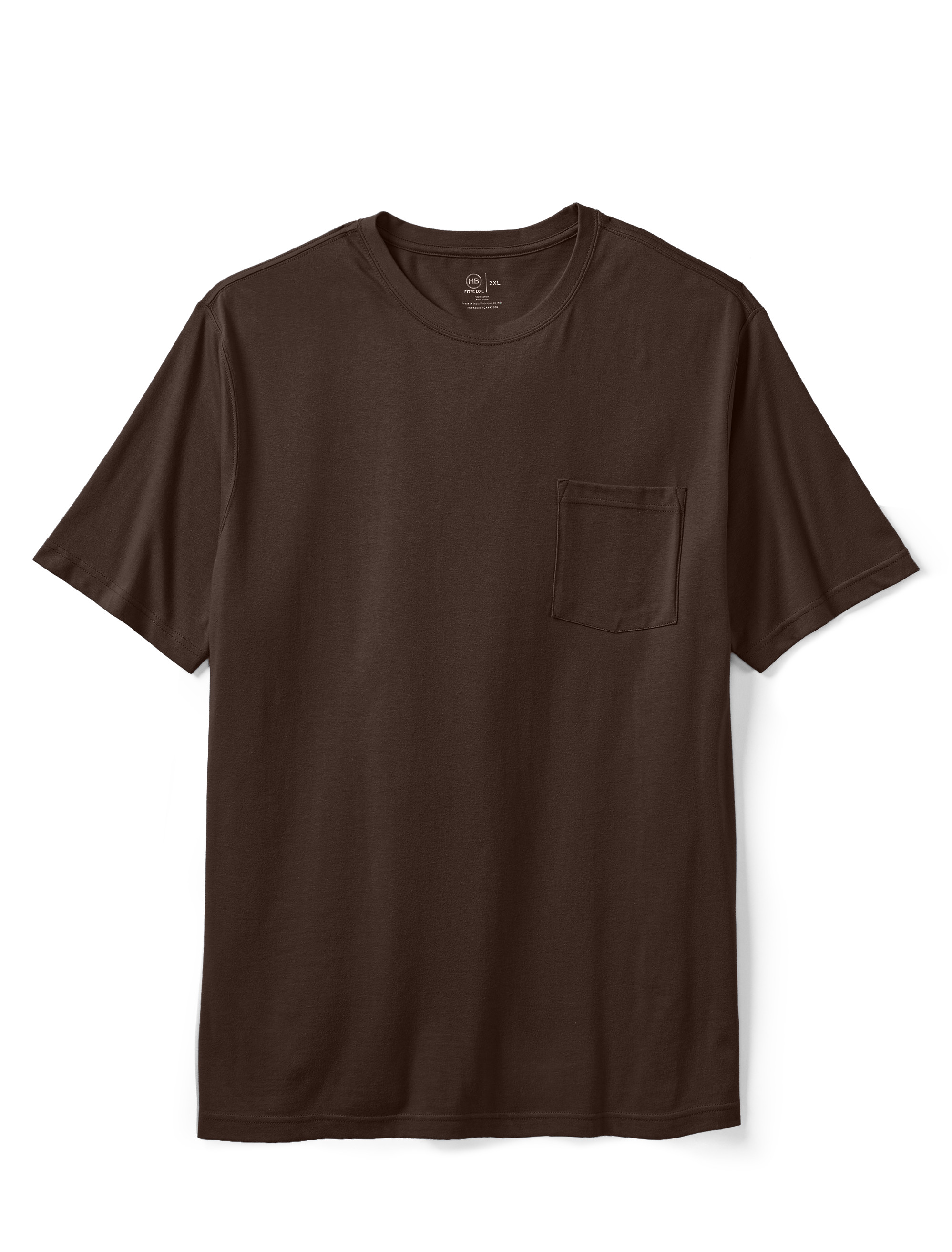 Big + Tall | Harbor Bay Moisture-Wicking Jersey Pocket T-Shirt | DXL