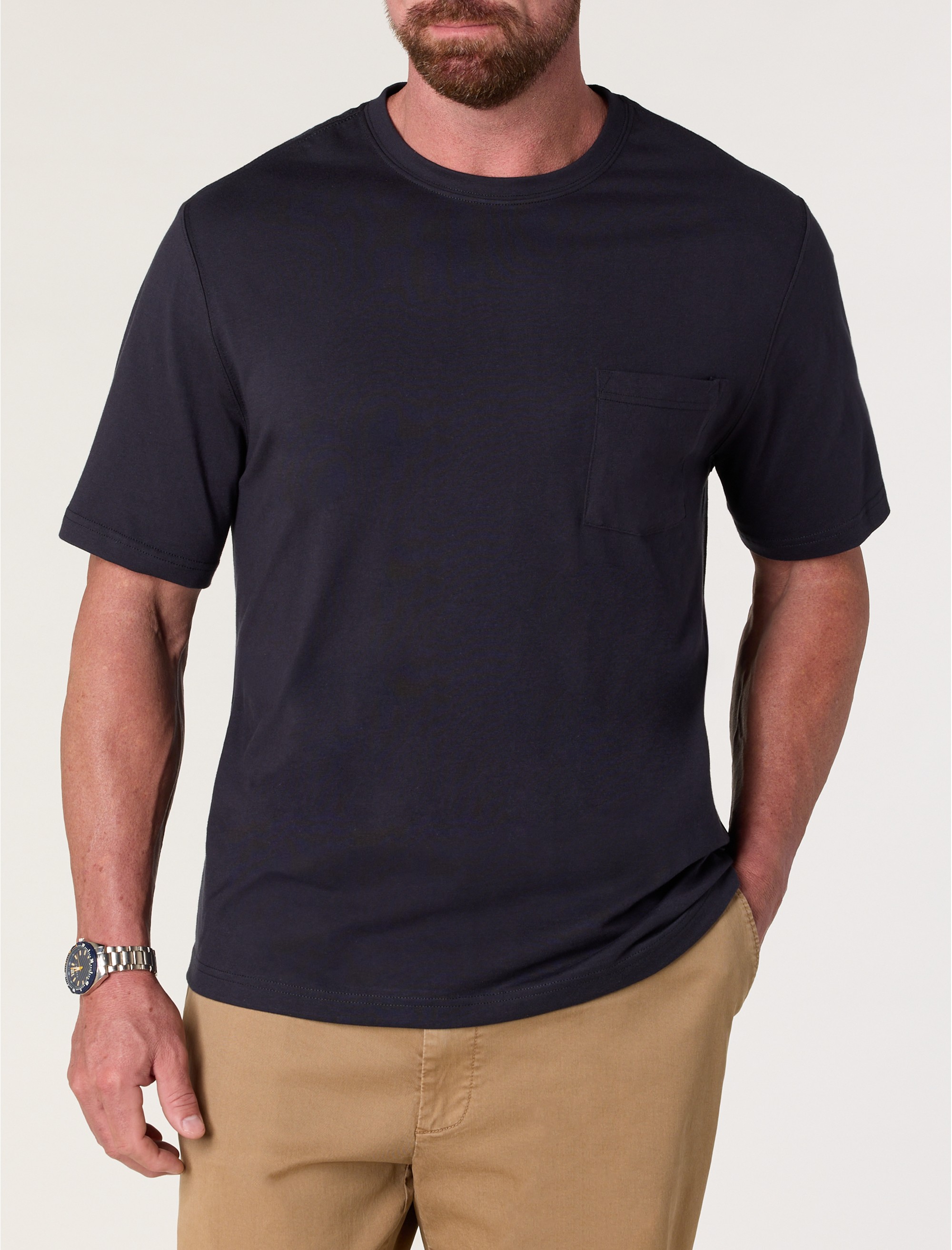 Moisture-Wicking Jersey Pocket T-Shirt - thumbnail 3