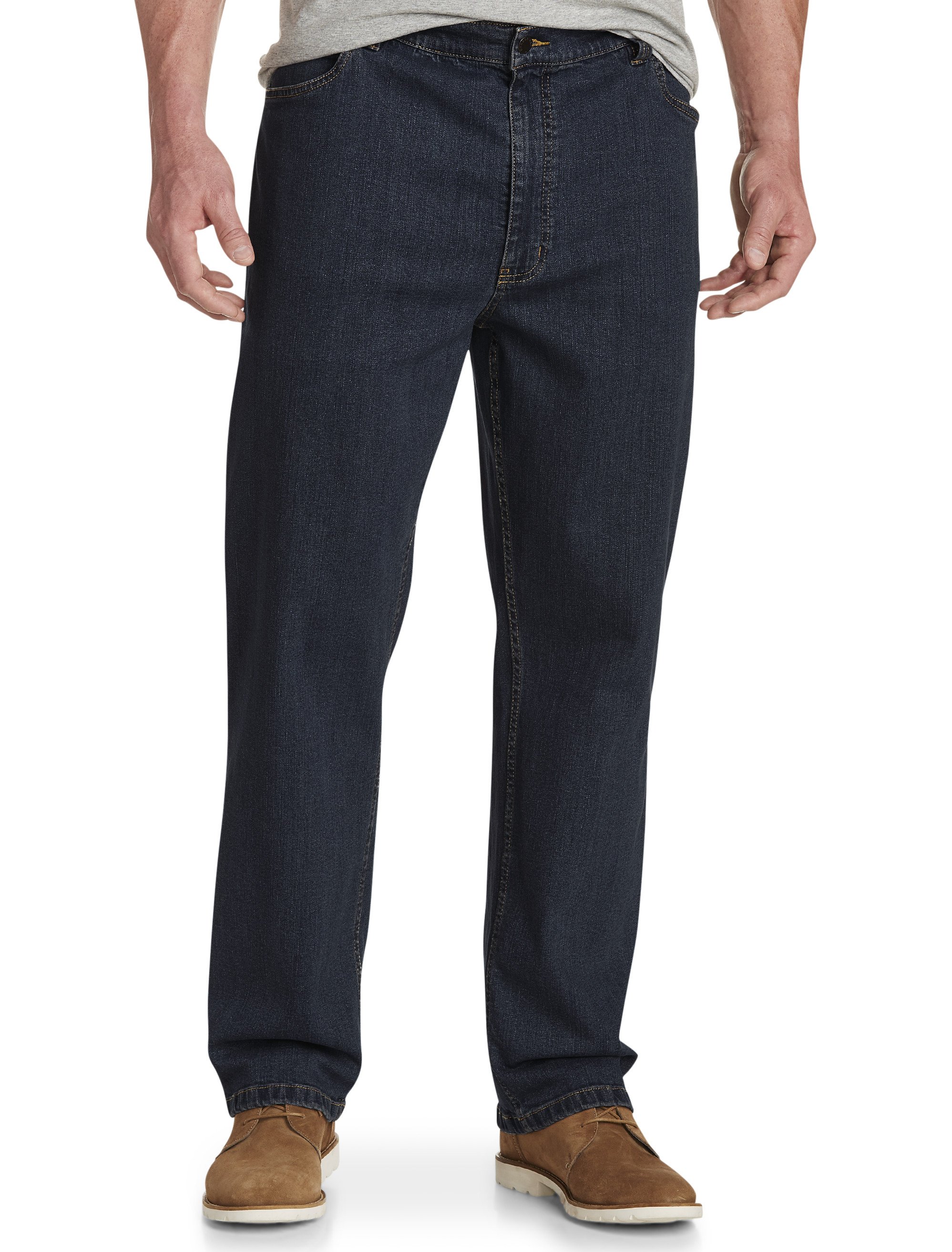 Harbor Bay by DXL Men's Big and Tall Continuous Comfort Stretch