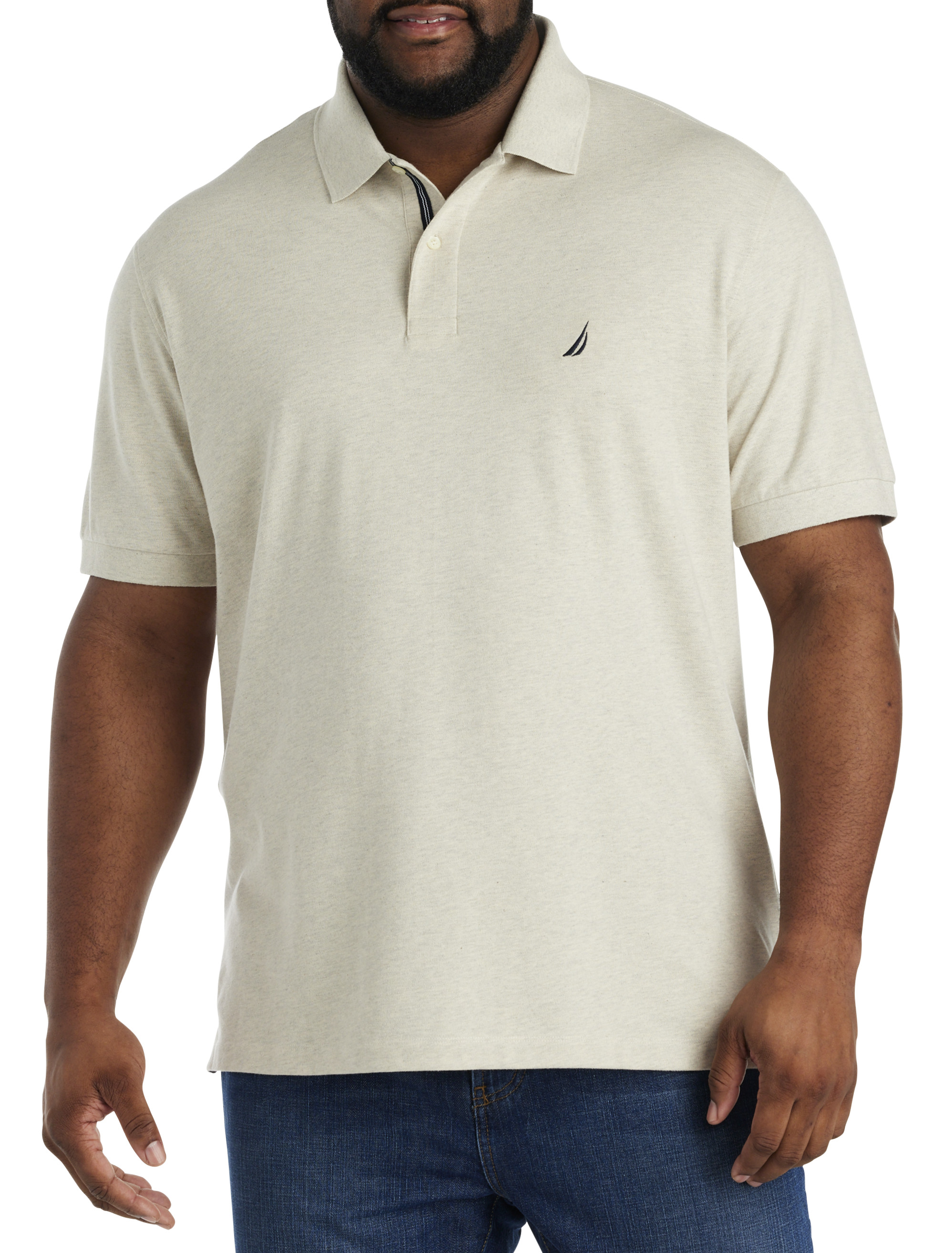 Big + Tall, Nautica Stretch Pique Polo Shirt