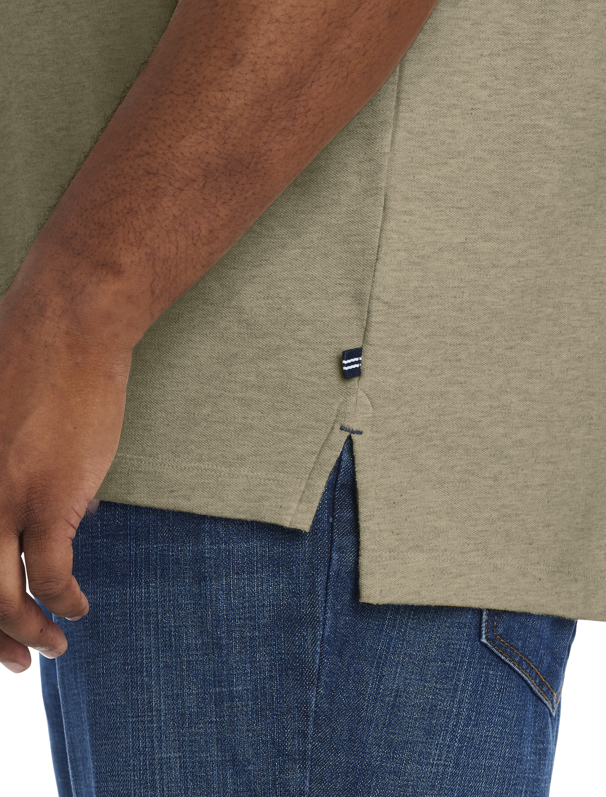 Stretch Piqué Polo Shirt