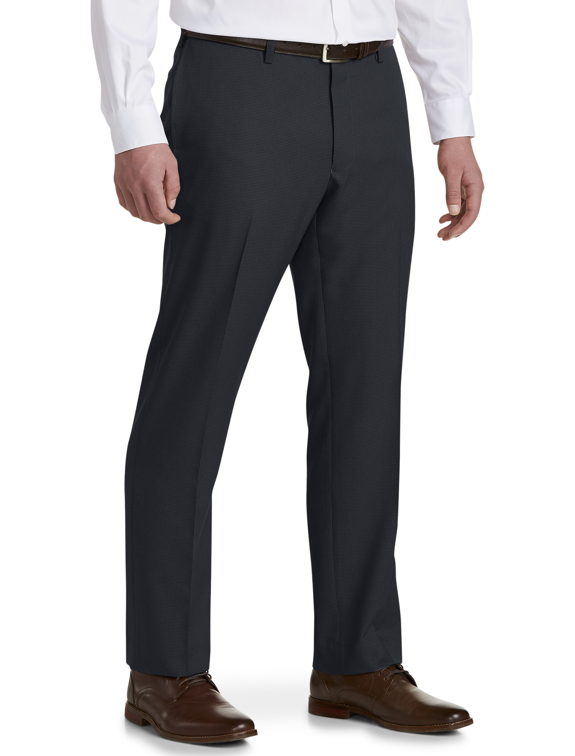 big and tall wide leg dress pants