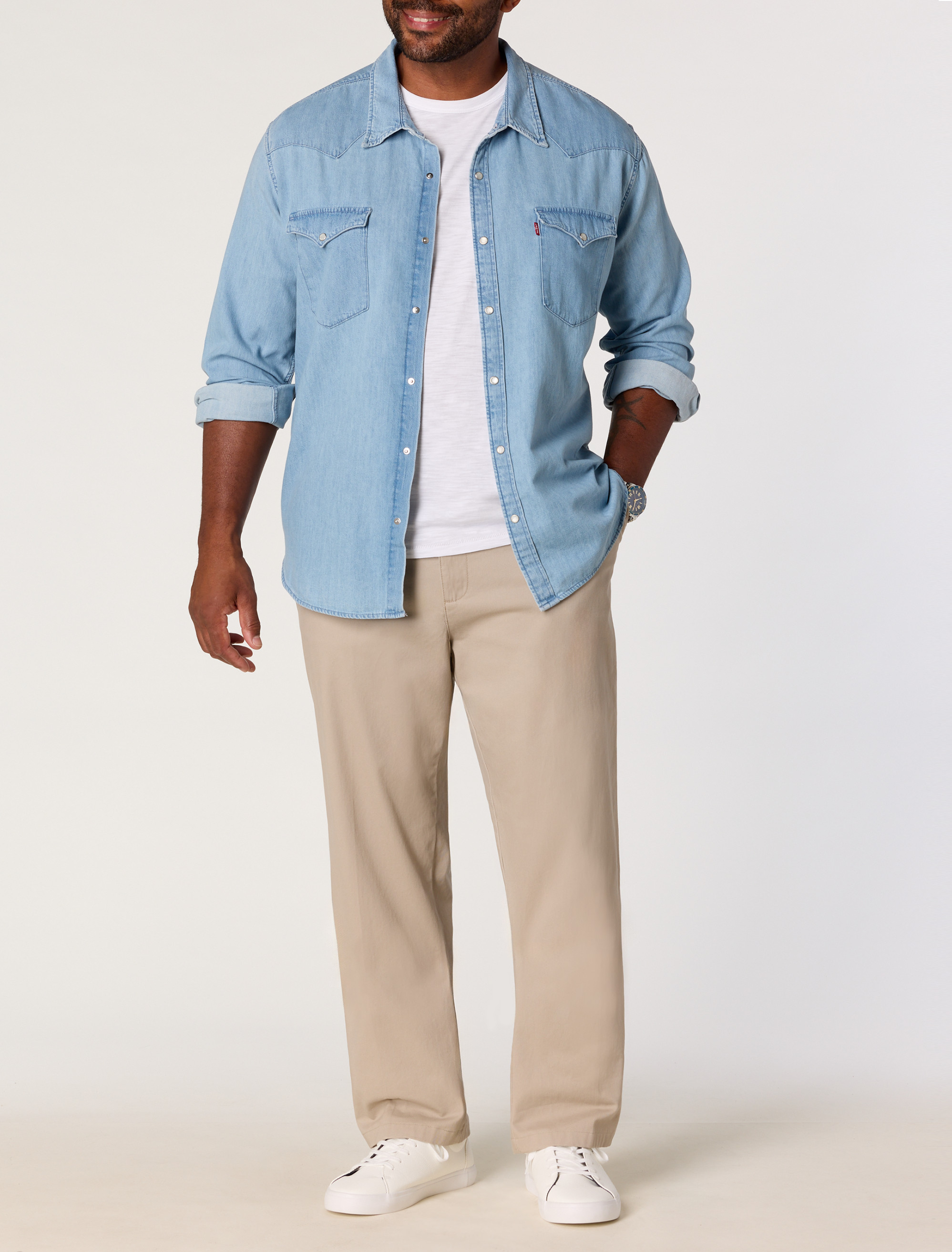 Big + Tall | Harbor Bay Waist-Relaxer Pants | DXL