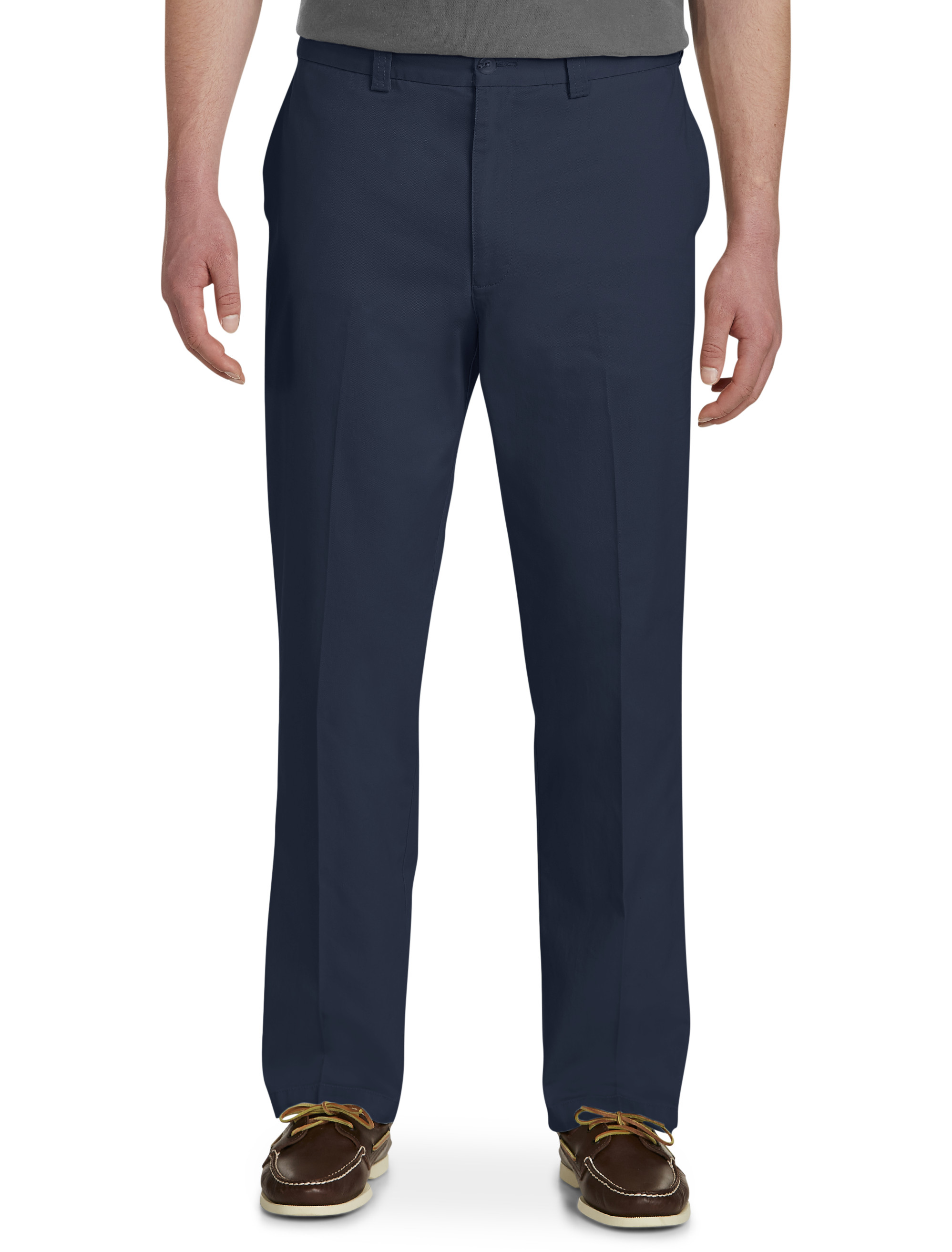 Men's Business Casual Navy Pants | DXL