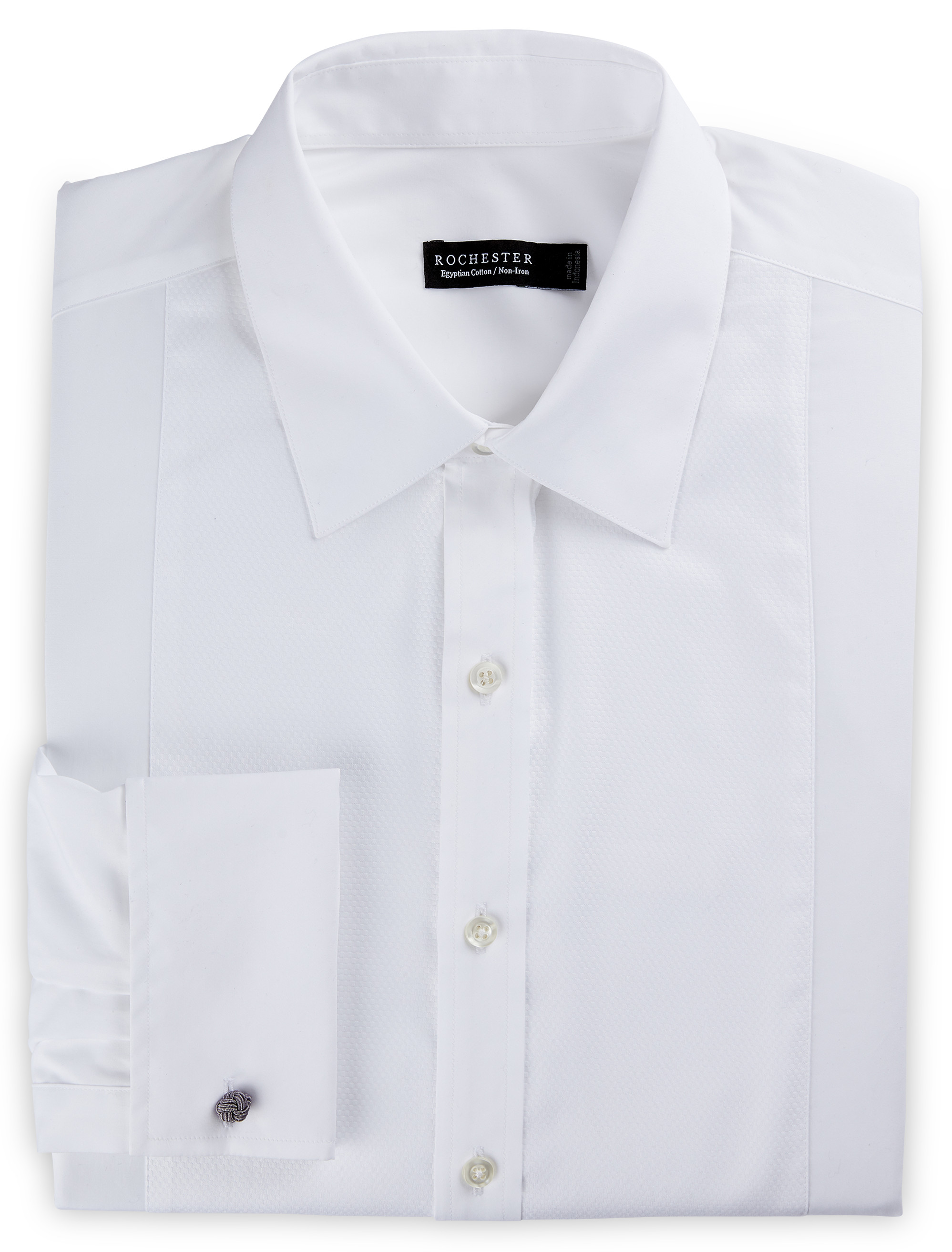 Big + Tall | Rochester Non-Iron Formal Tuxedo Shirt | DXL