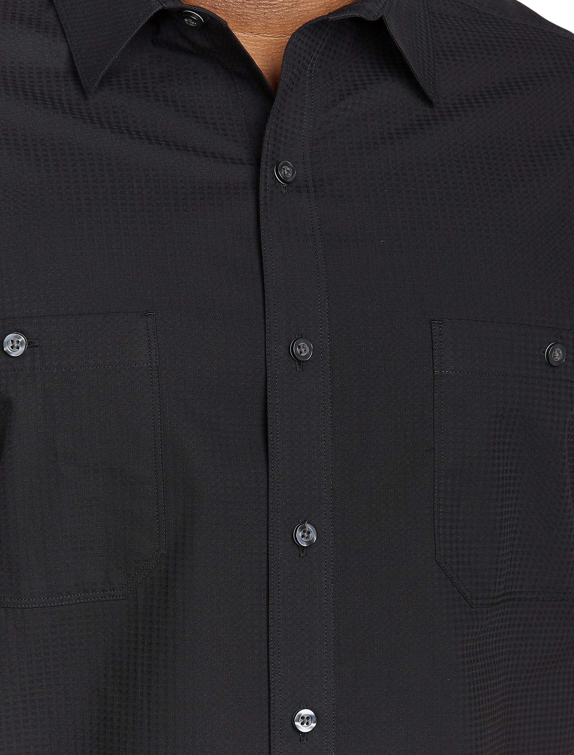 Textured Solid Sport Shirt