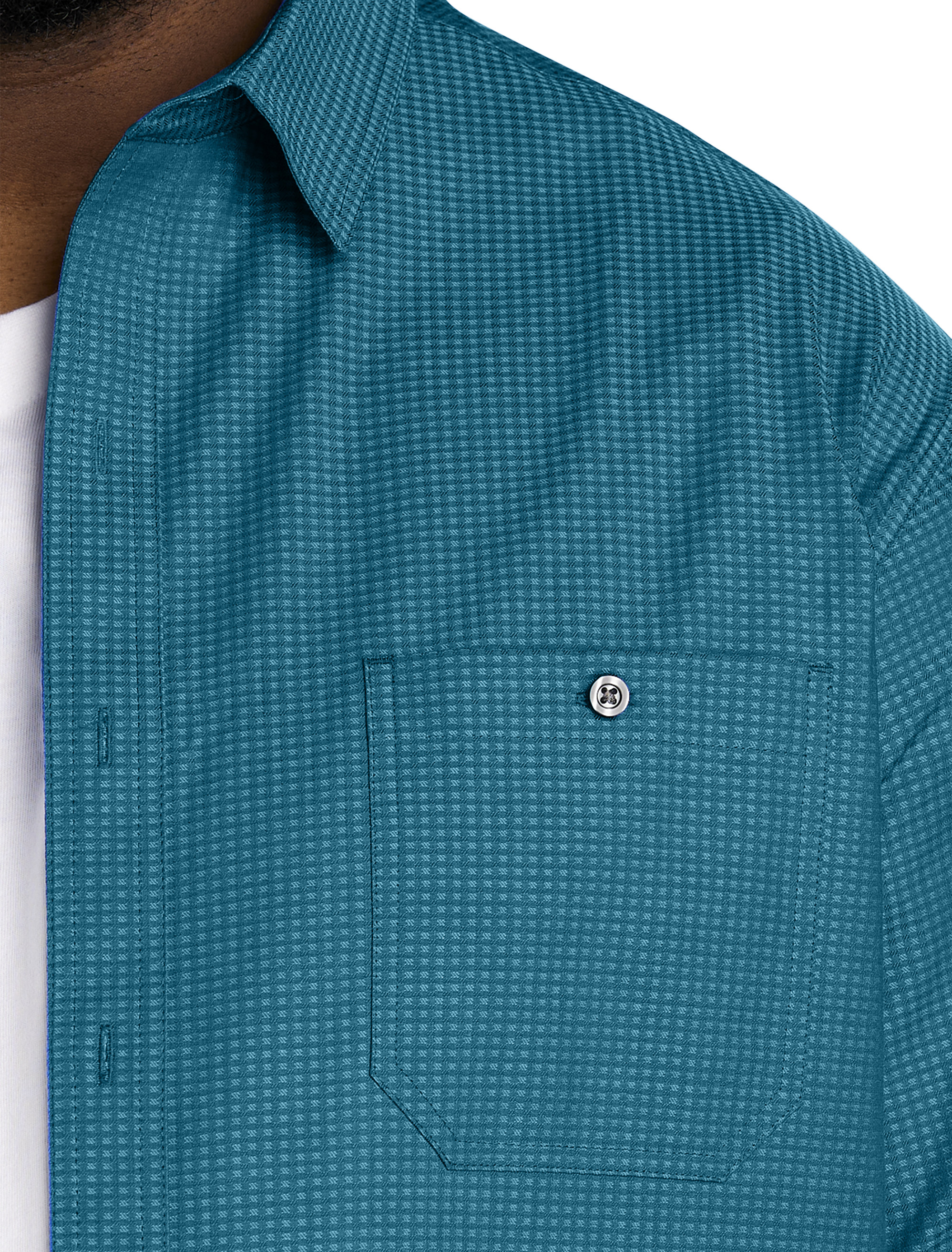 NOROLL / THROUGH SOLID SHIRTS 【L】 DEVELOPMENT BY NOROLL - NORMAL SHIRT IN MULTI