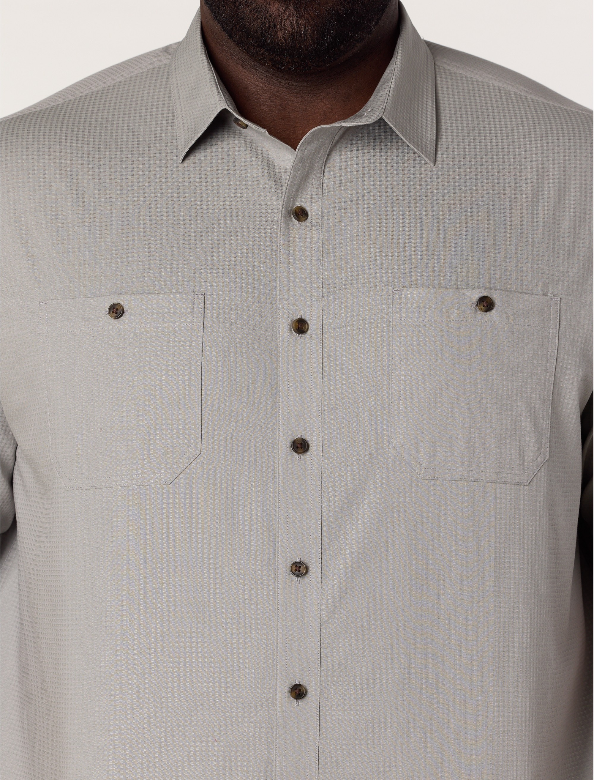 Textured Solid Sport Shirt - thumbnail 2