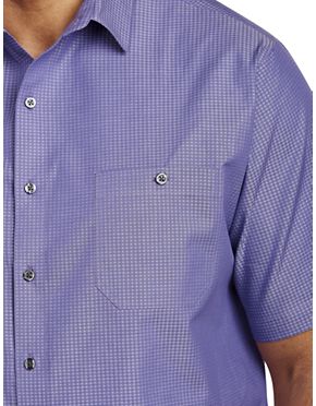 DXL Synrgy Big and Tall Performance Solid Dress Shirt 
