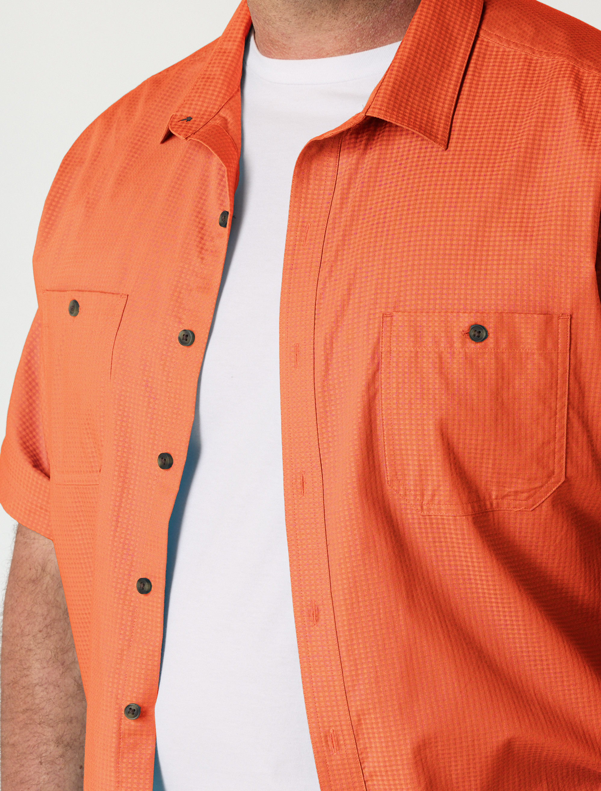 Big + Tall | Synrgy Textured Solid Sport Shirt | DXL