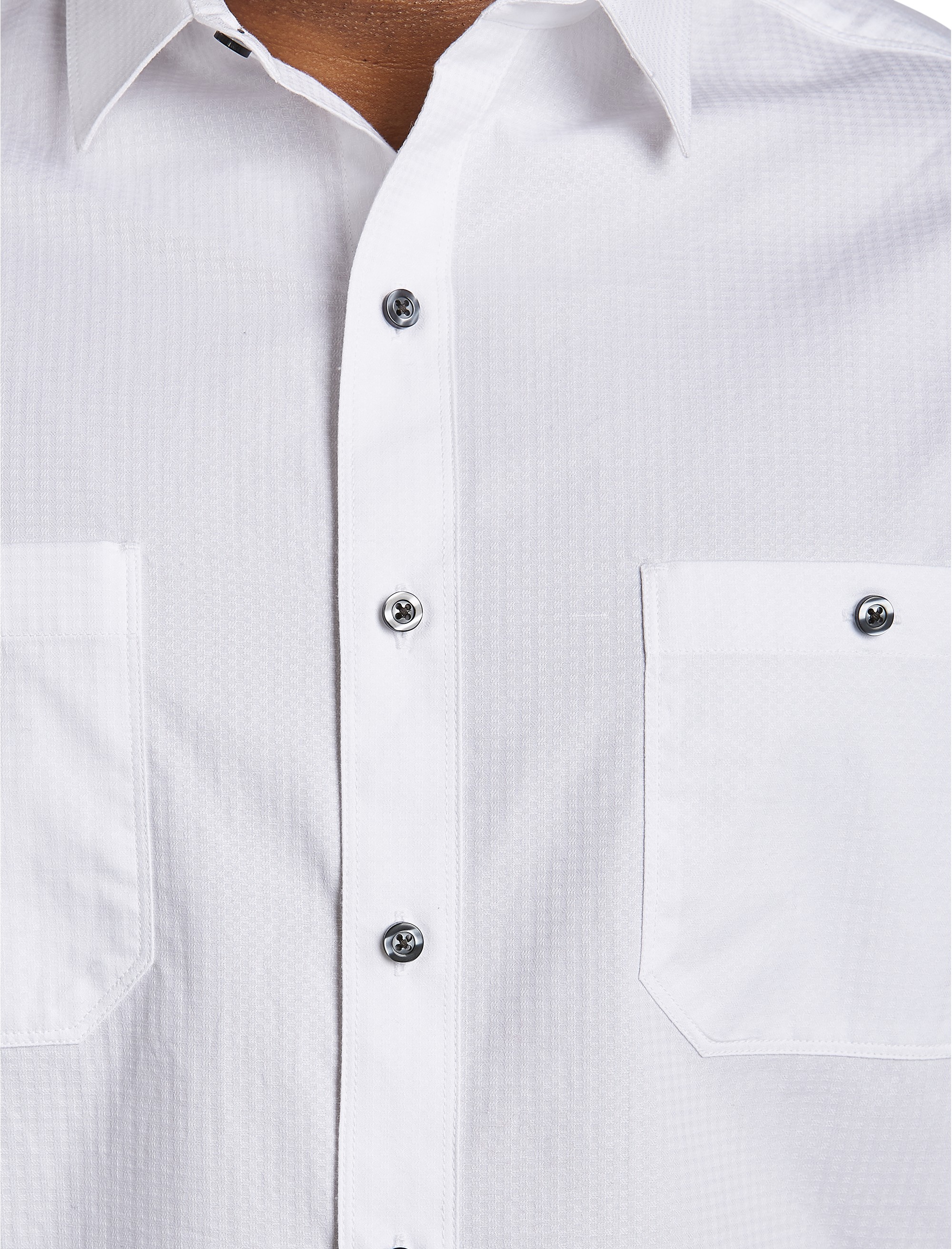 Textured Solid Sport Shirt - thumbnail 5