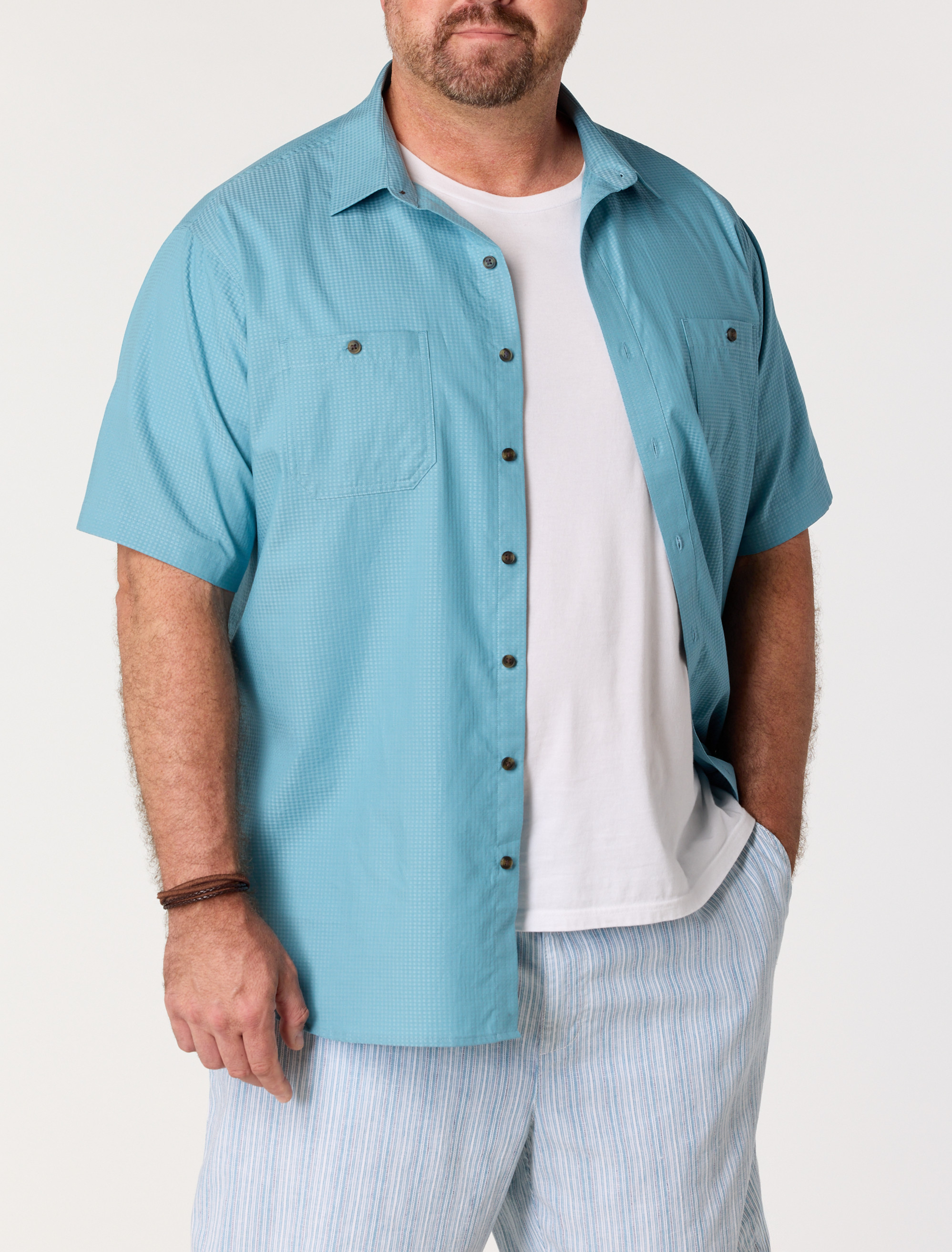 Blue Dress Shirts For Men | DXL