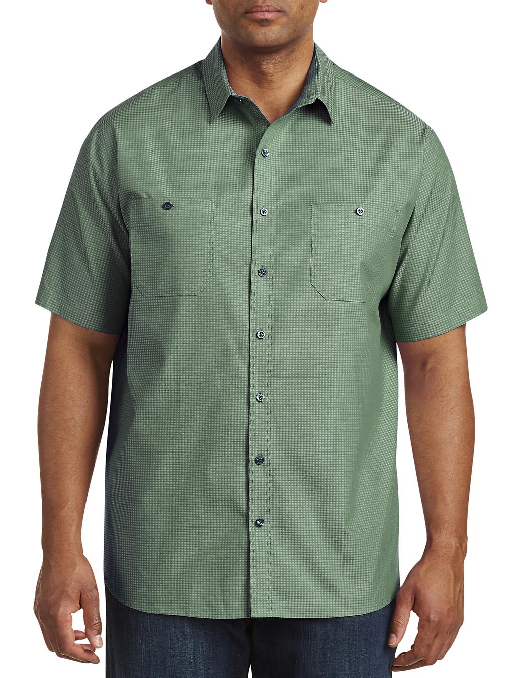 Big + Tall | Synrgy Textured Solid Sport Shirt | DXL Big + Tall | Synrgy Textured Solid Sport Shirt | DXL