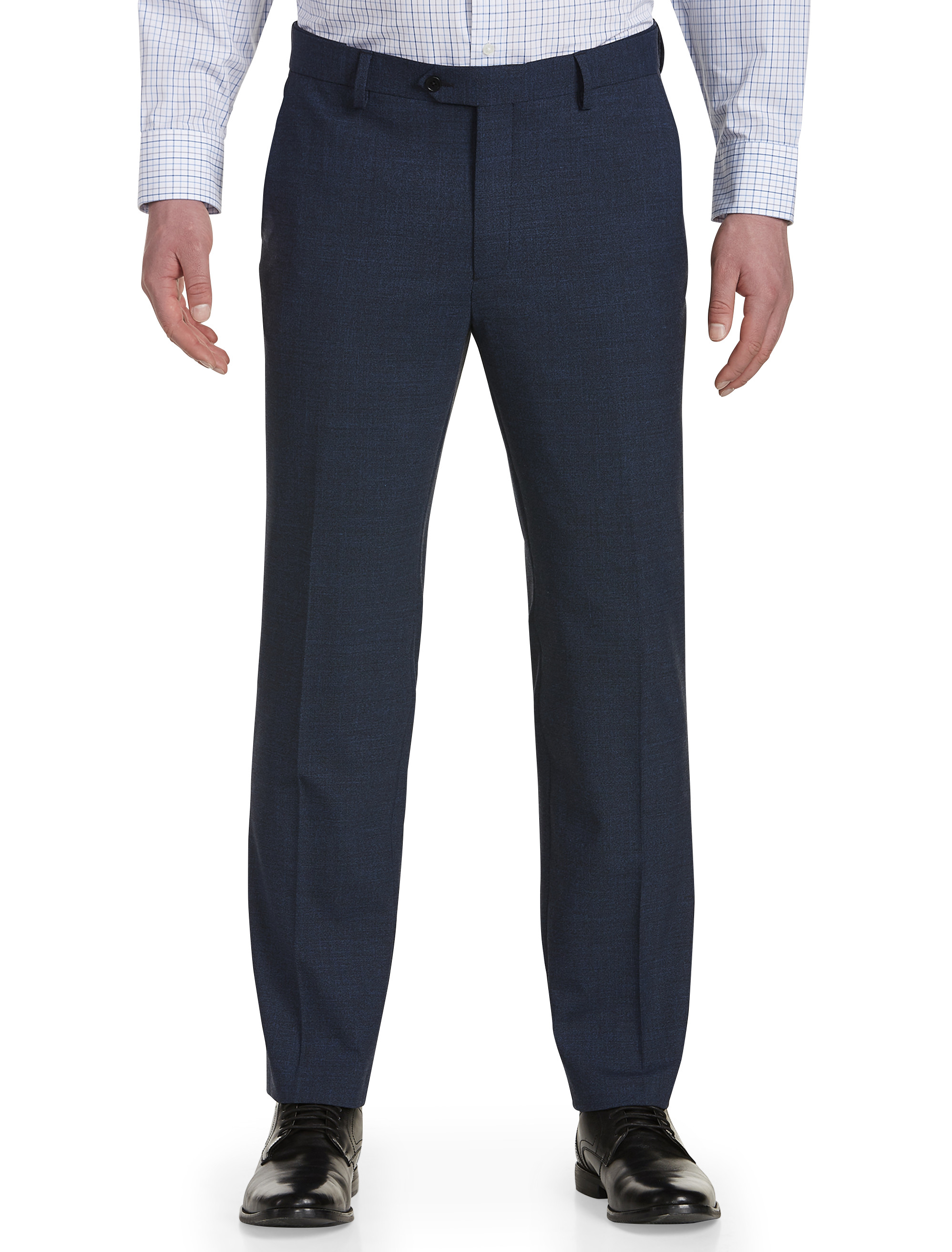 Navy blue suit pants