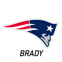 PATRIOTS BRADY 12