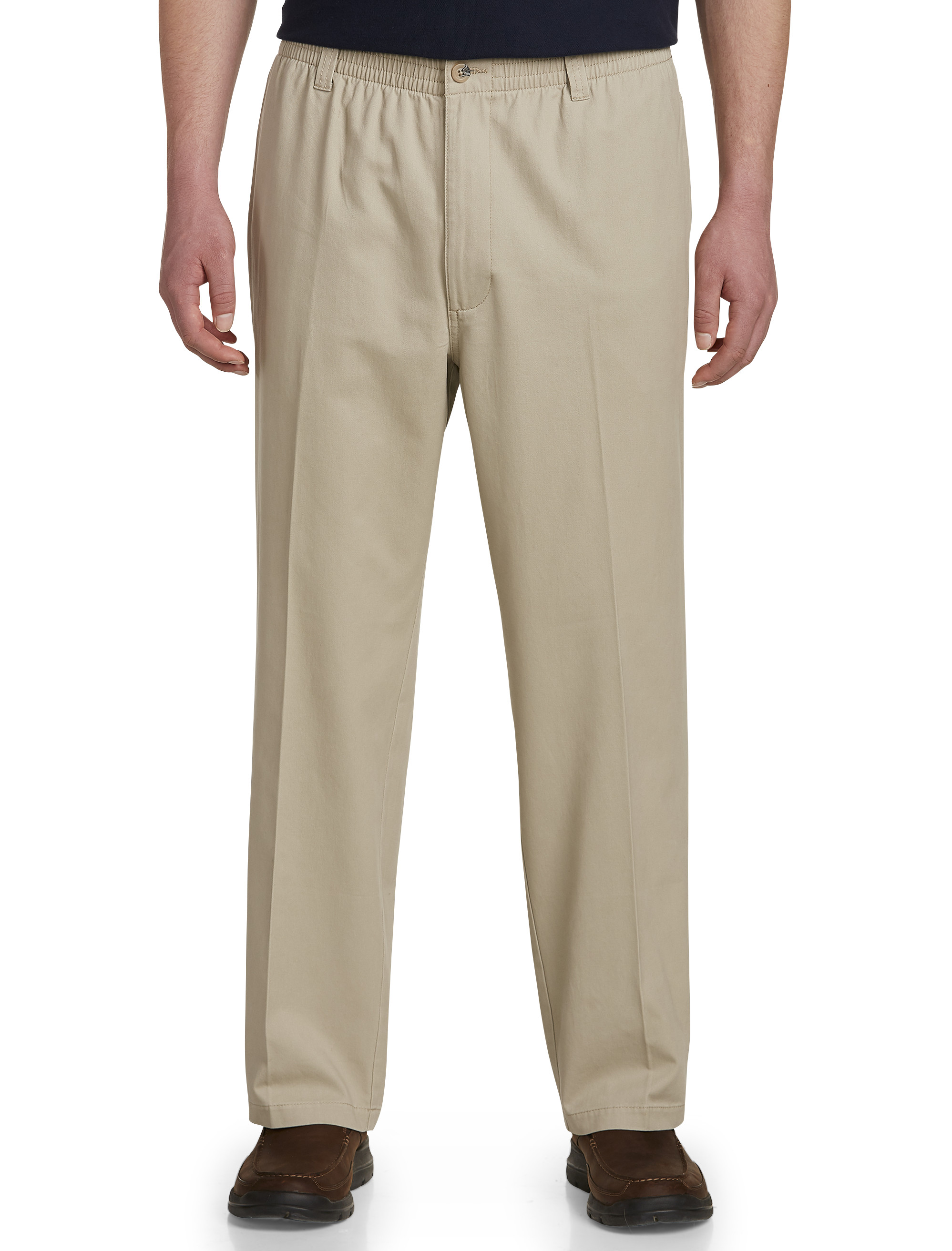 Big + Tall, Harbor Bay Tapered-Fit Elastic Waist Pants