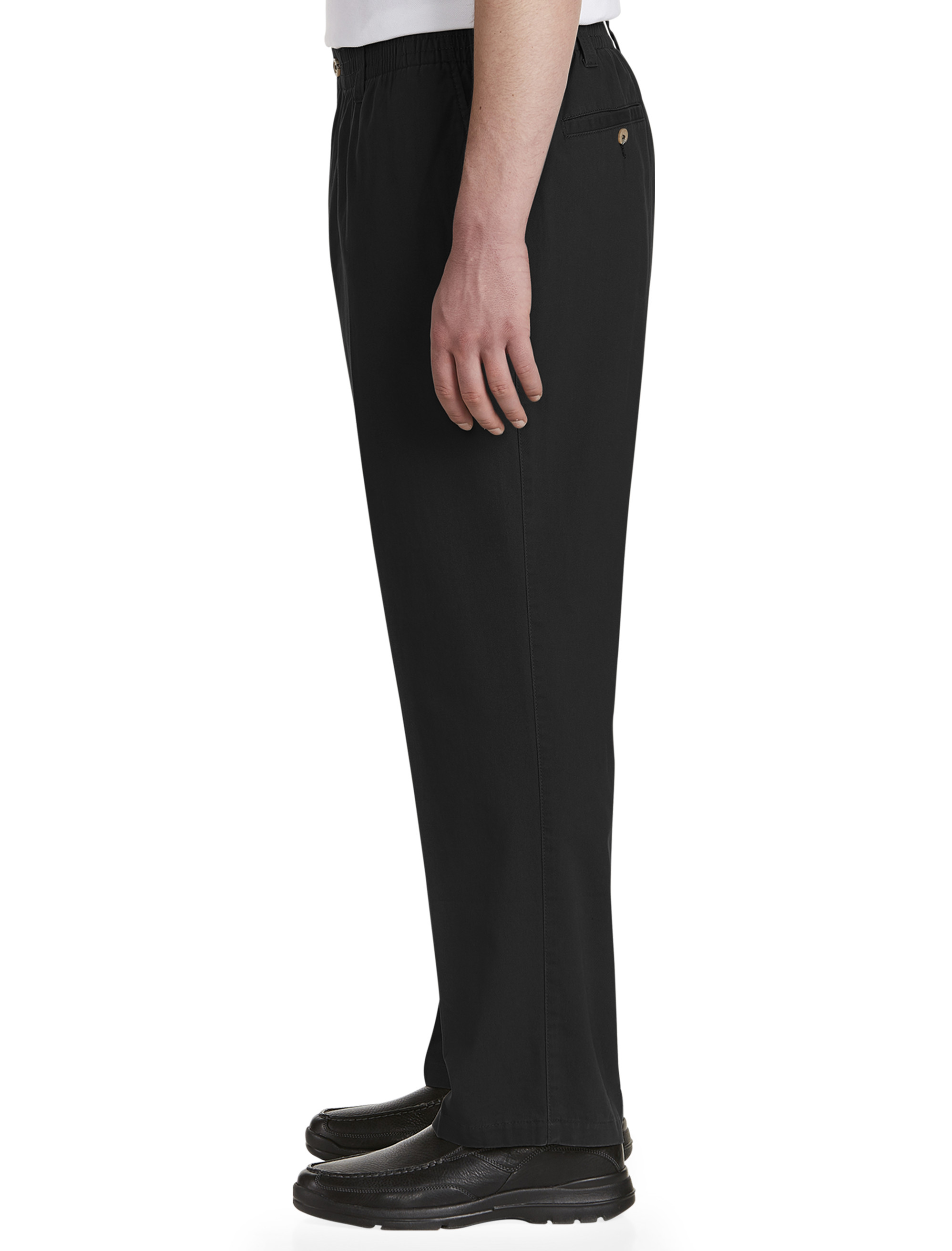 Big + Tall | Harbor Bay Elastic-Waist Pants | DXL